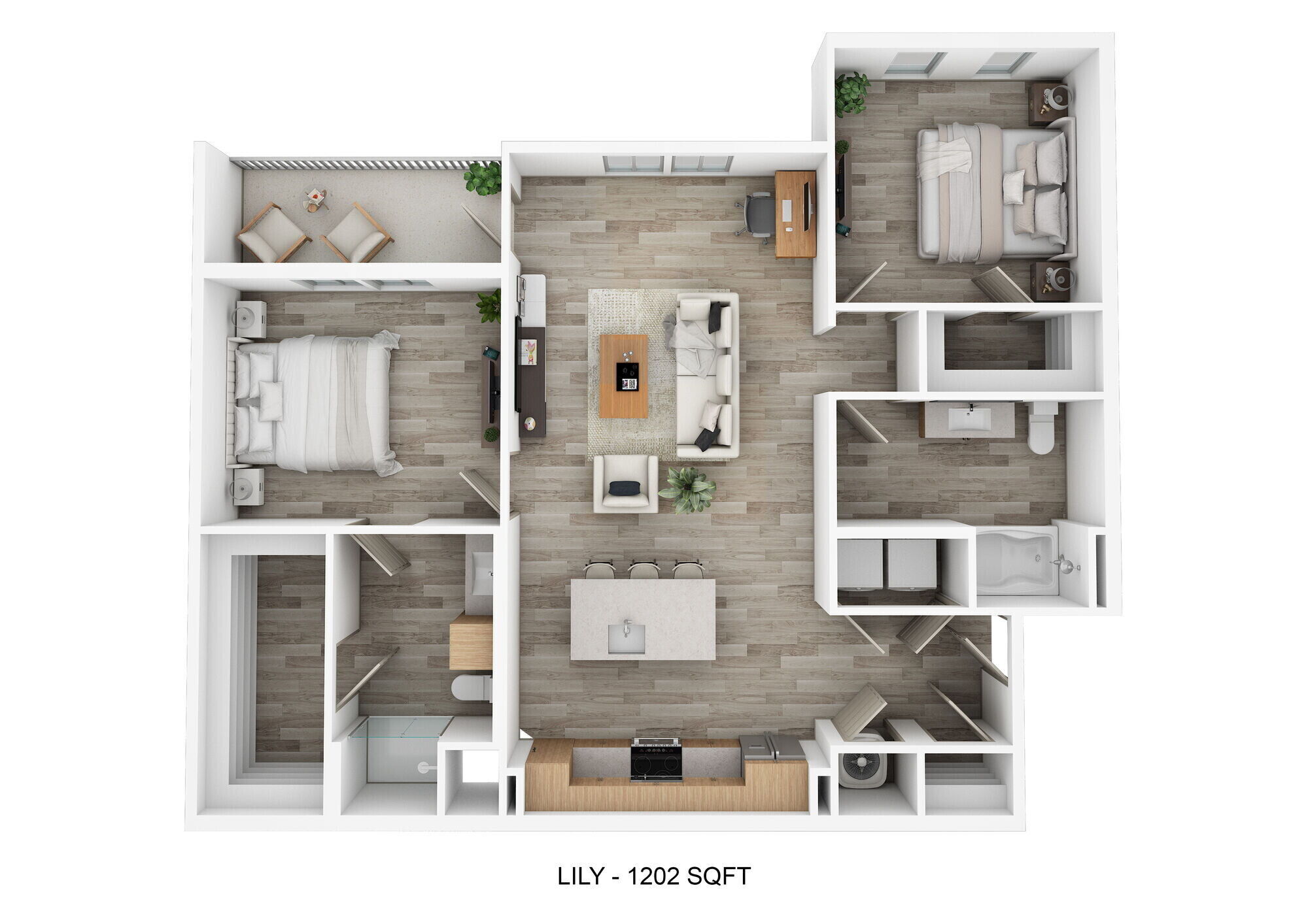 Lily Yard floor plan
