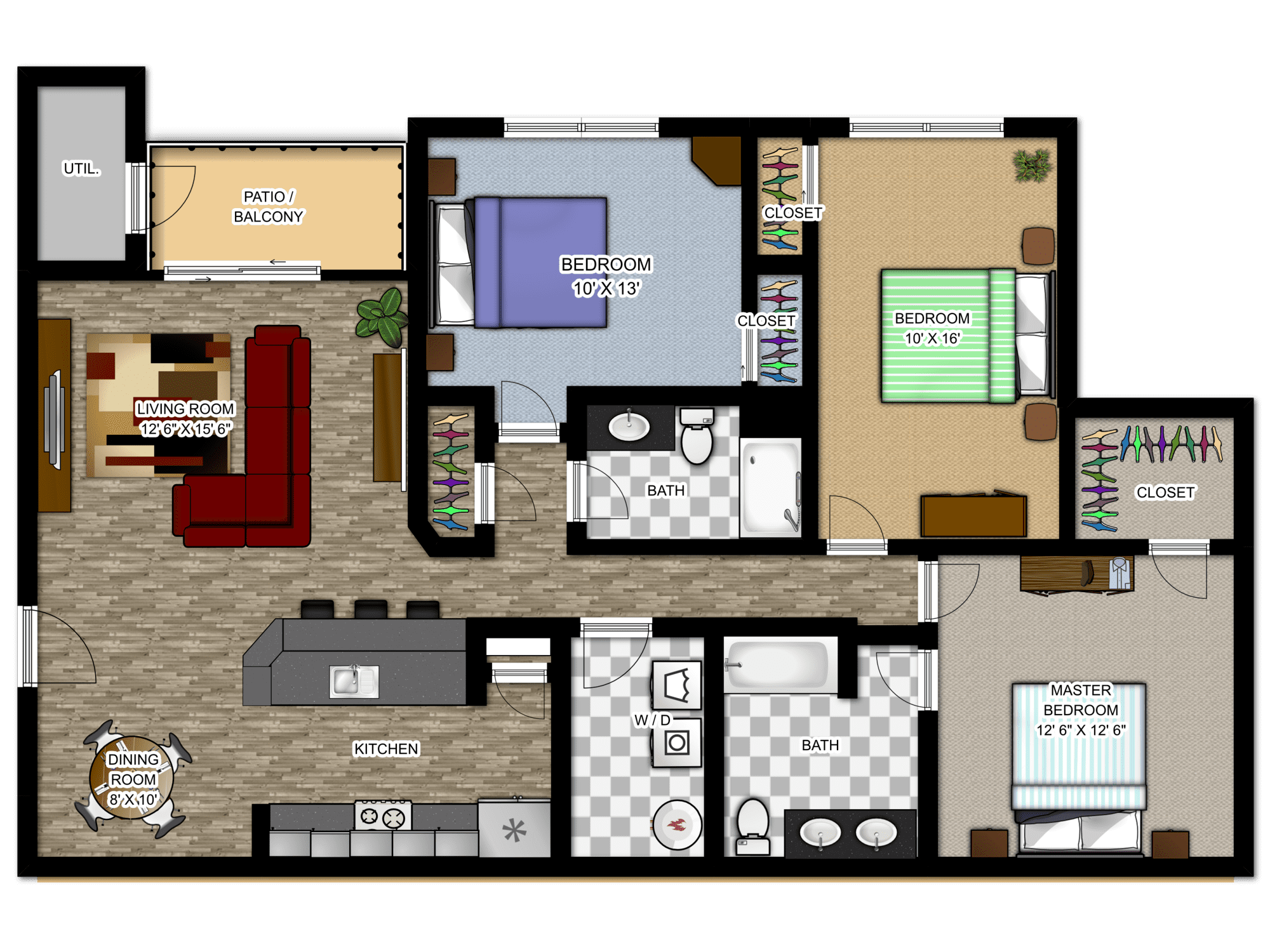 C1 floor plan