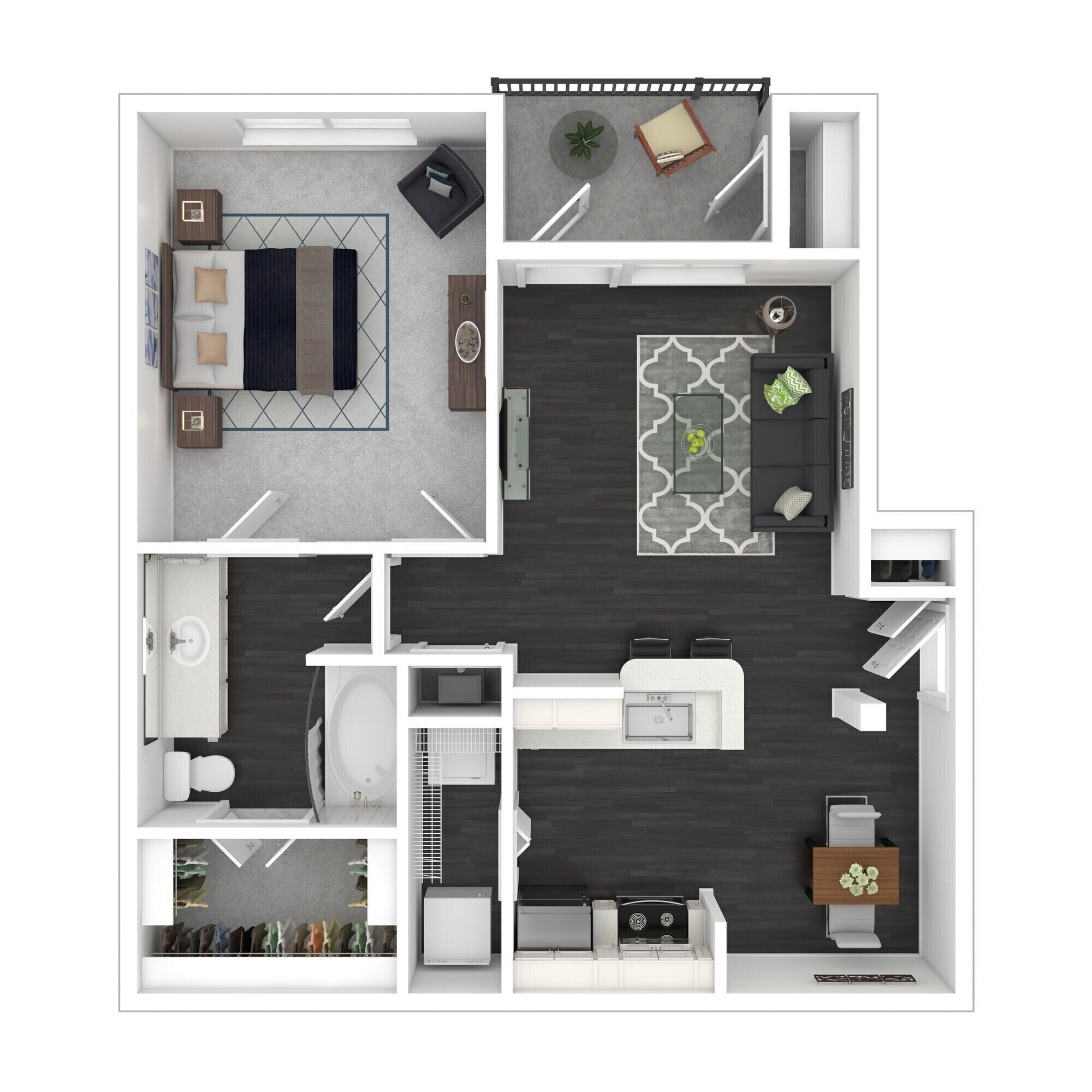 A1 floor plan