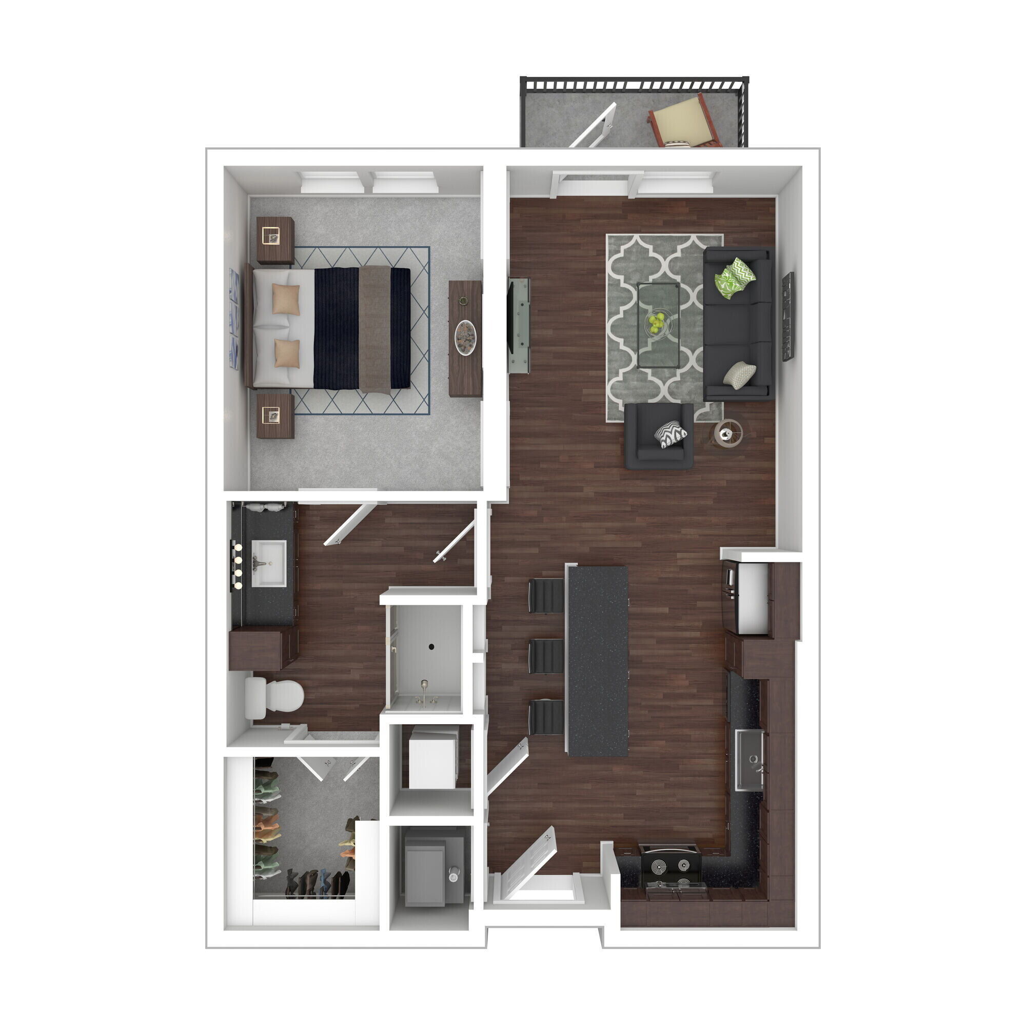 A2 floor plan