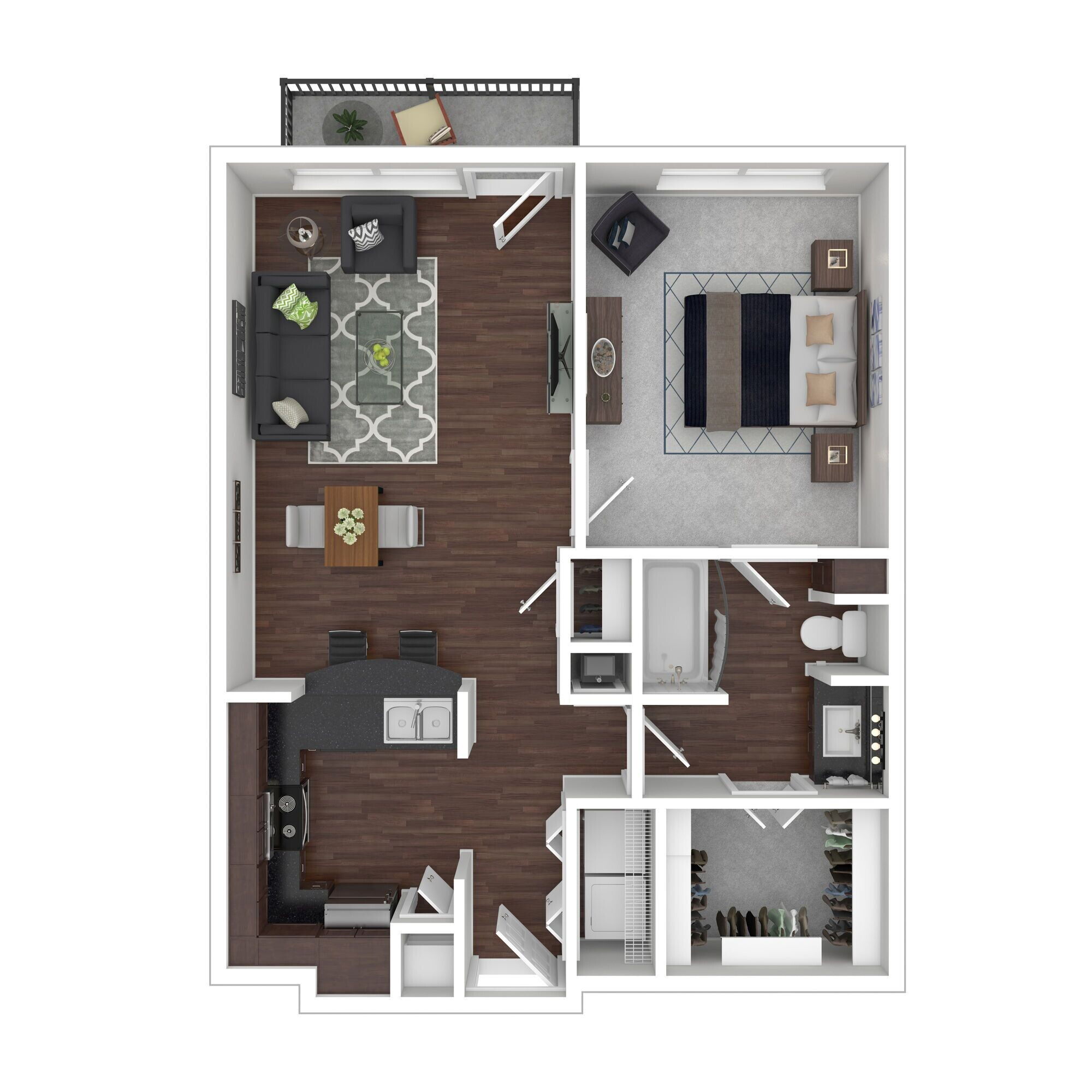 A6 Bluff floor plan
