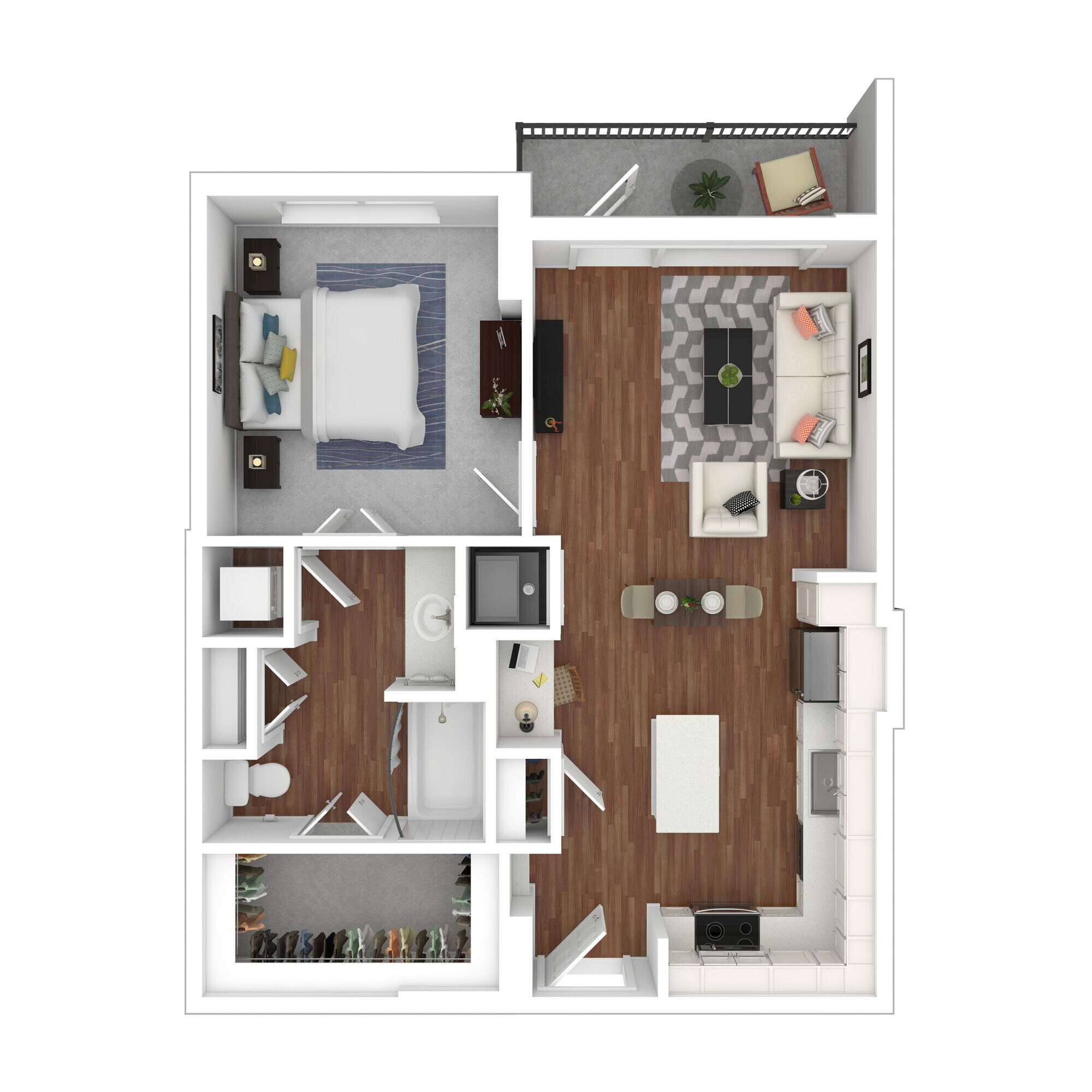 A2 floor plan