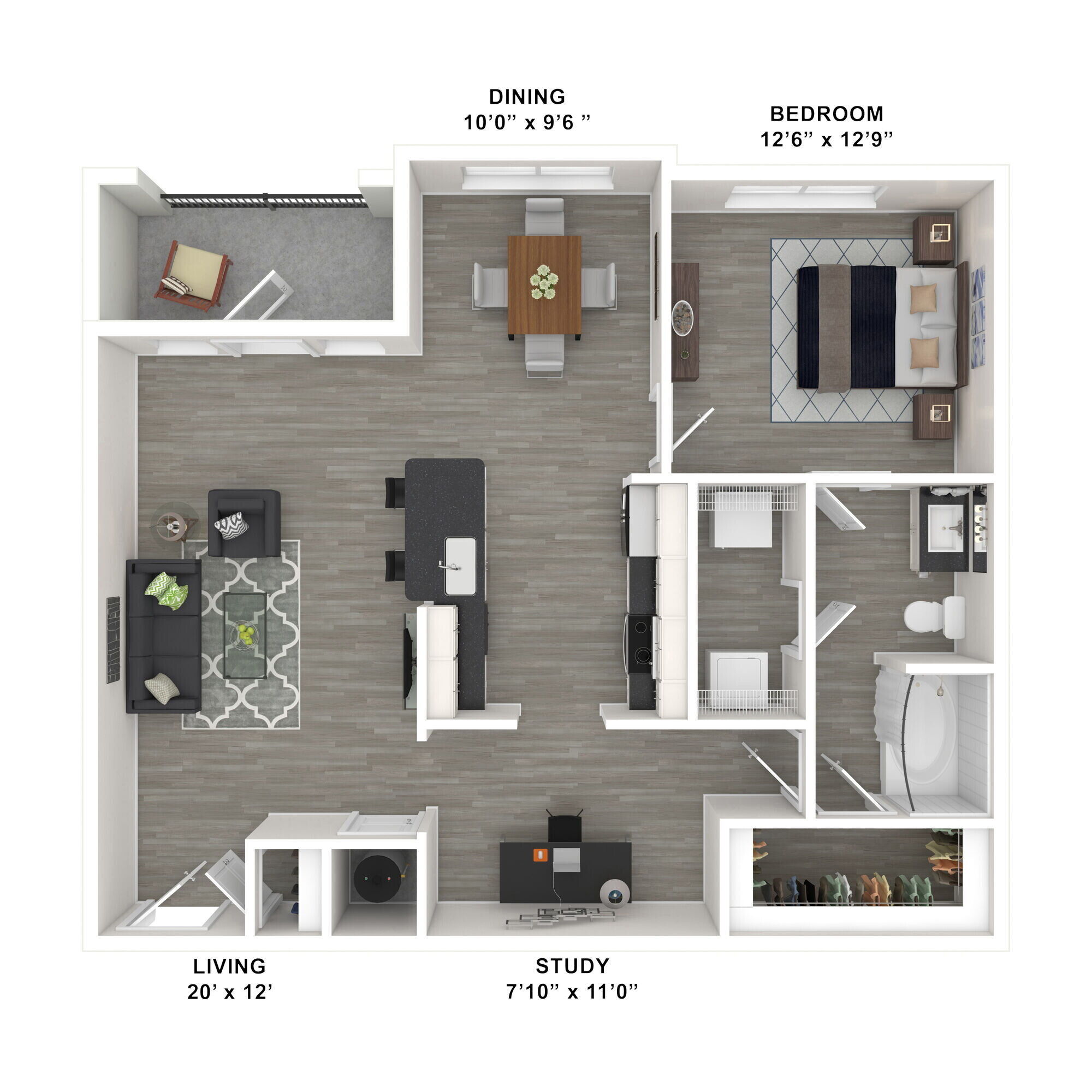 A6 floor plan