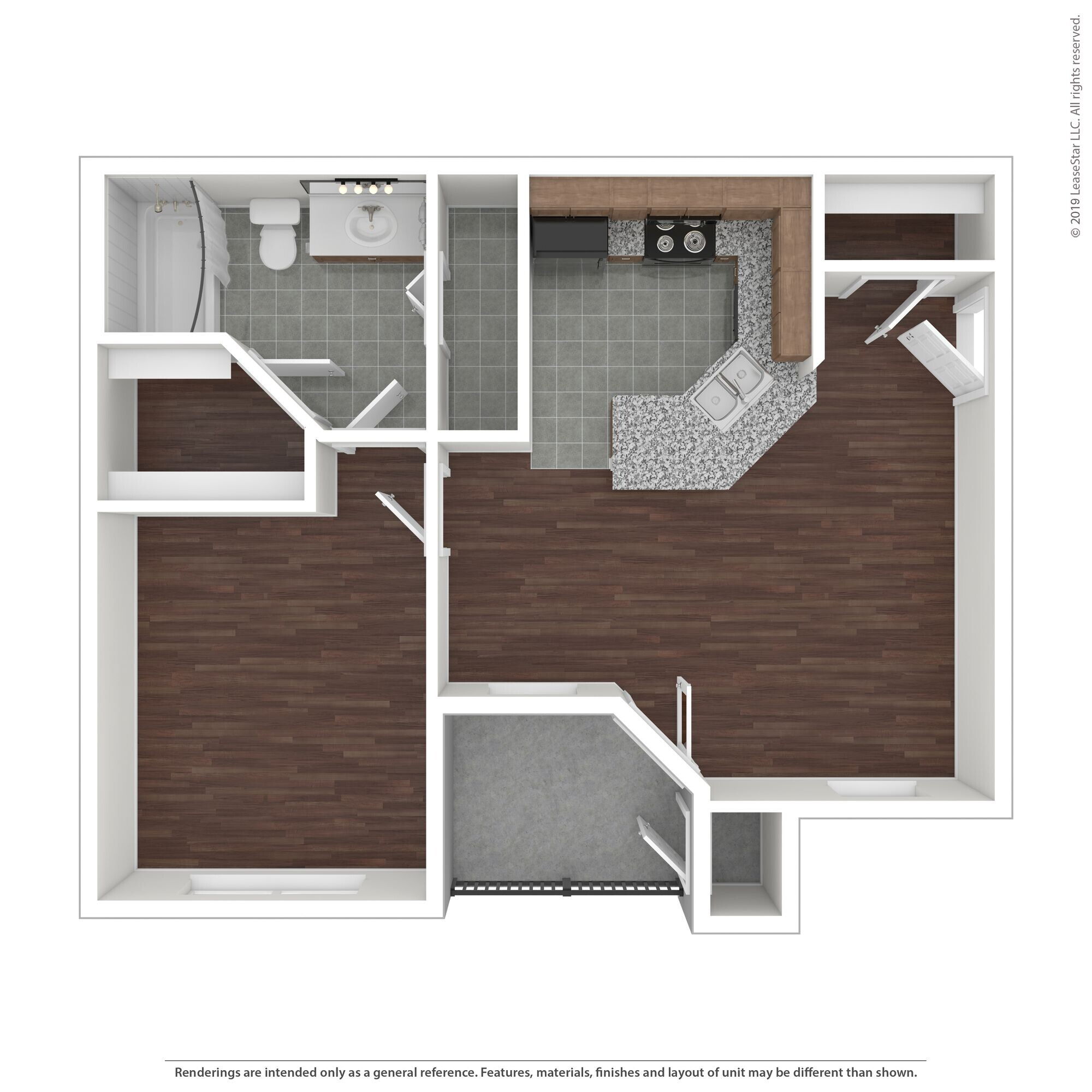 A2 floor plan