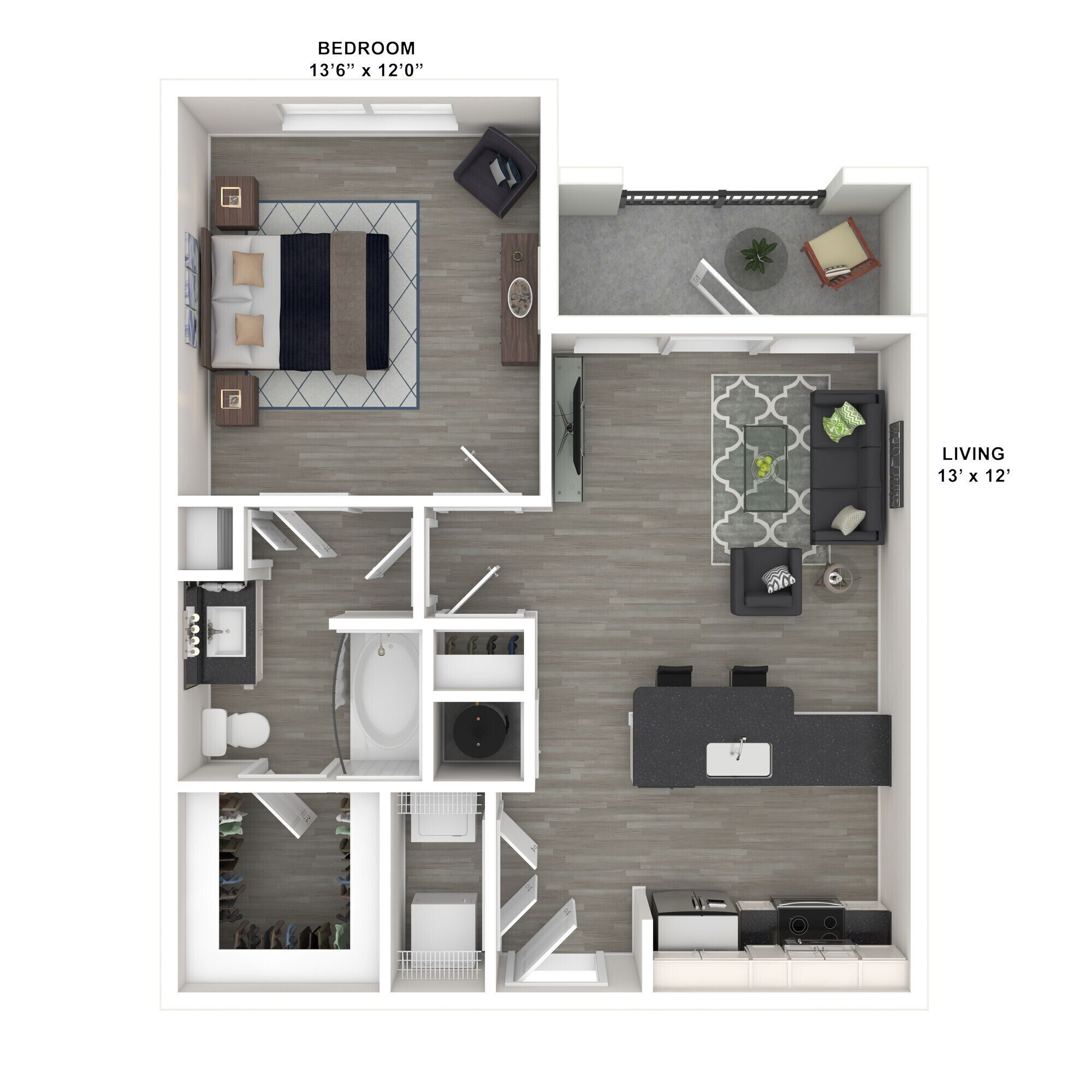 A1 floor plan