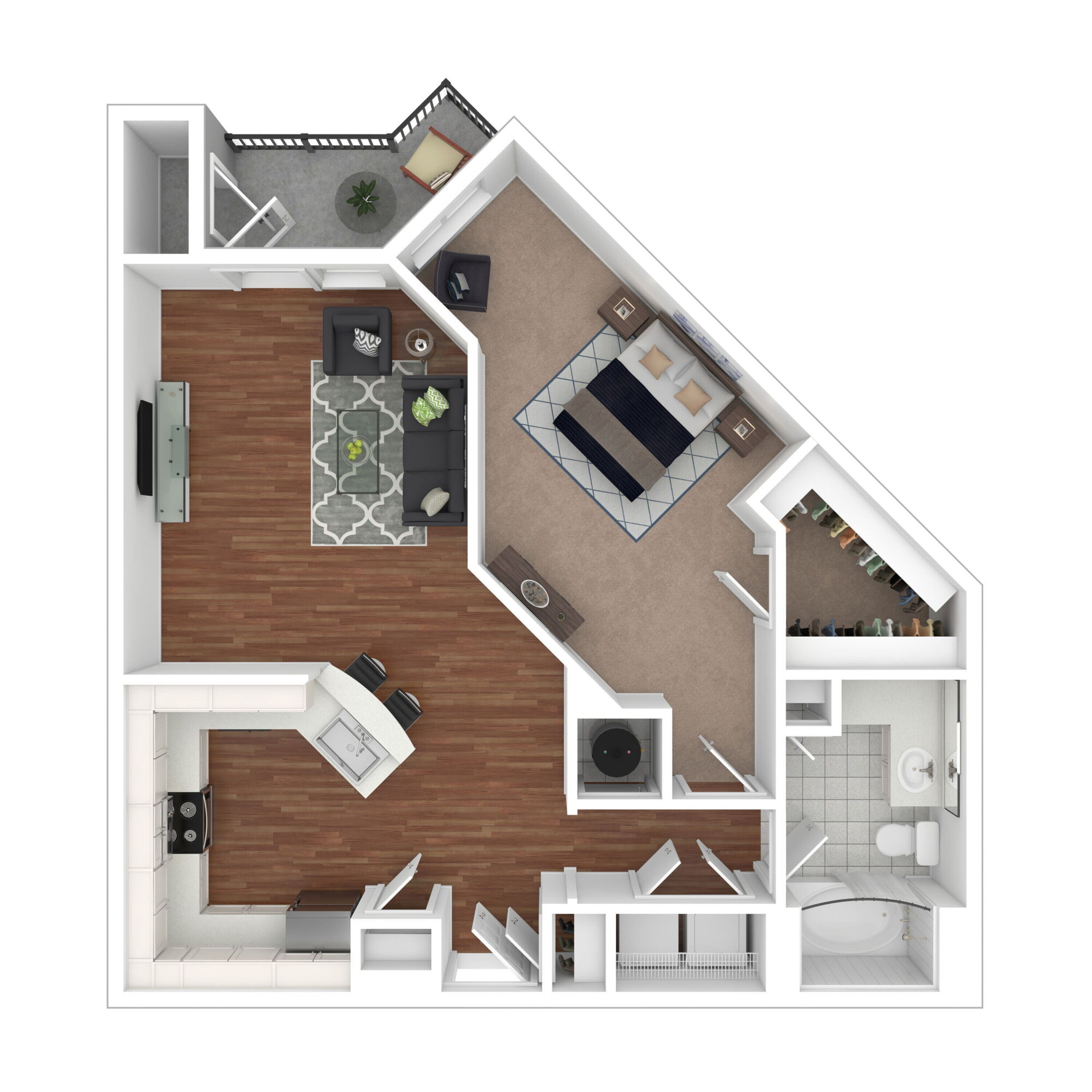 A2 floor plan