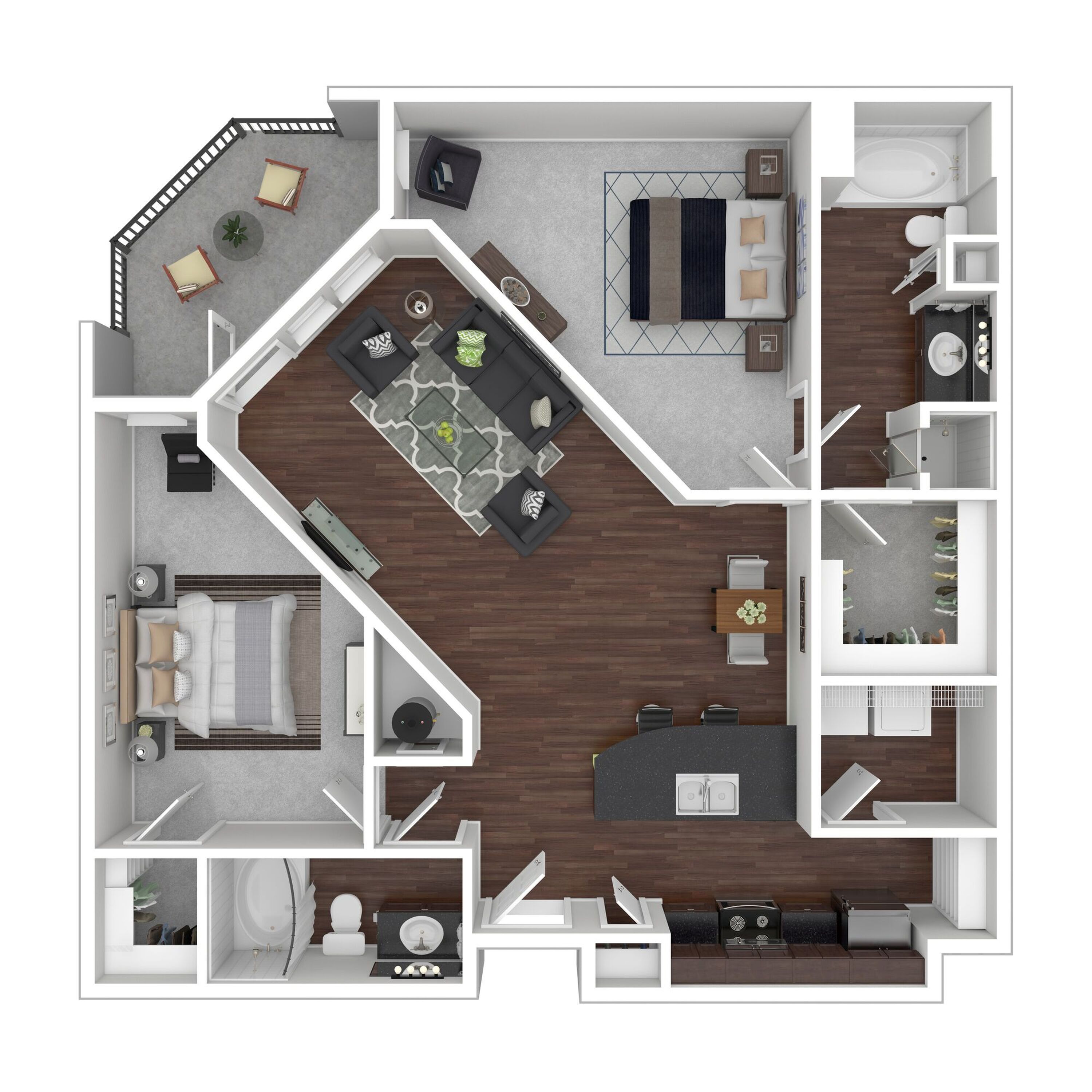 B2 floor plan