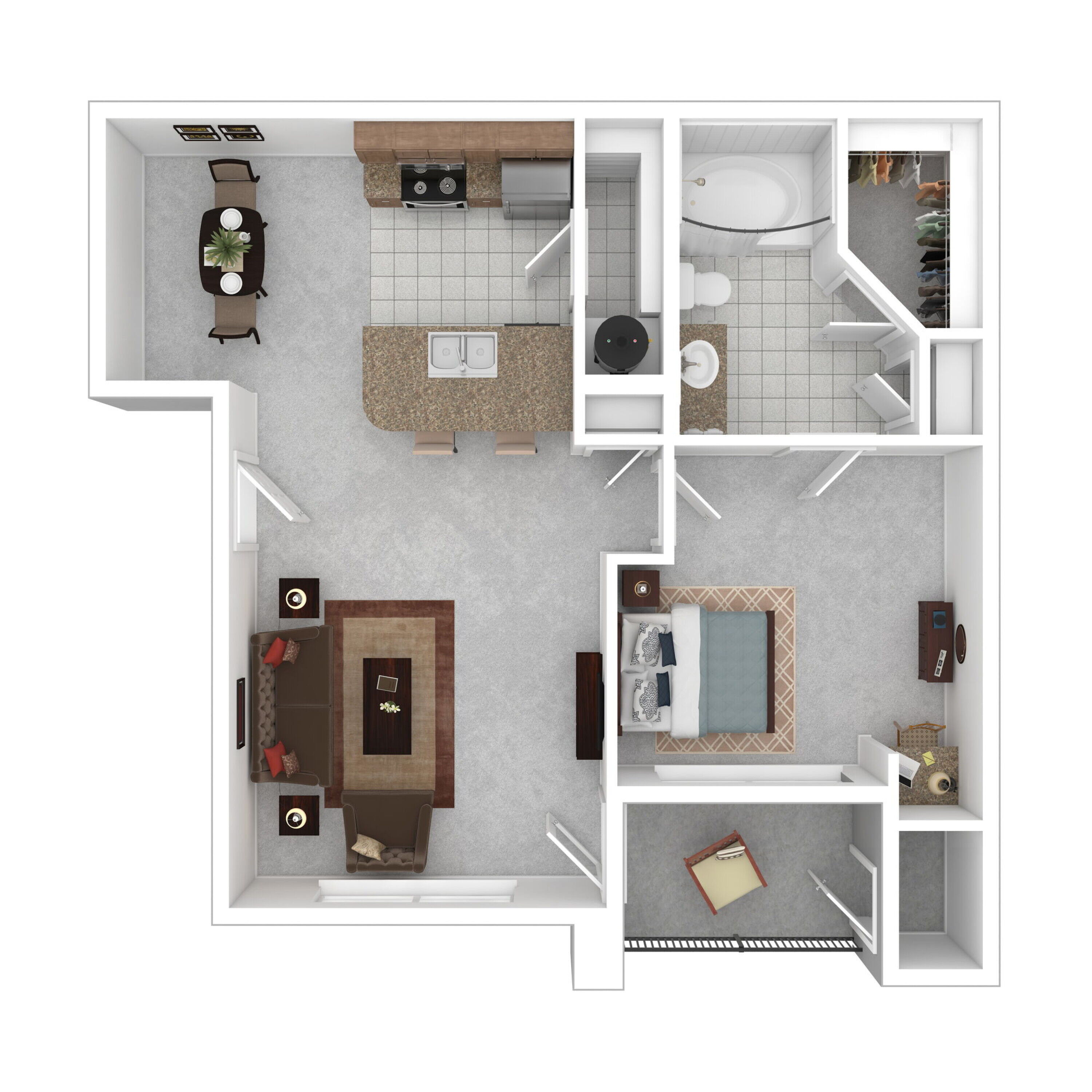 A1 floor plan