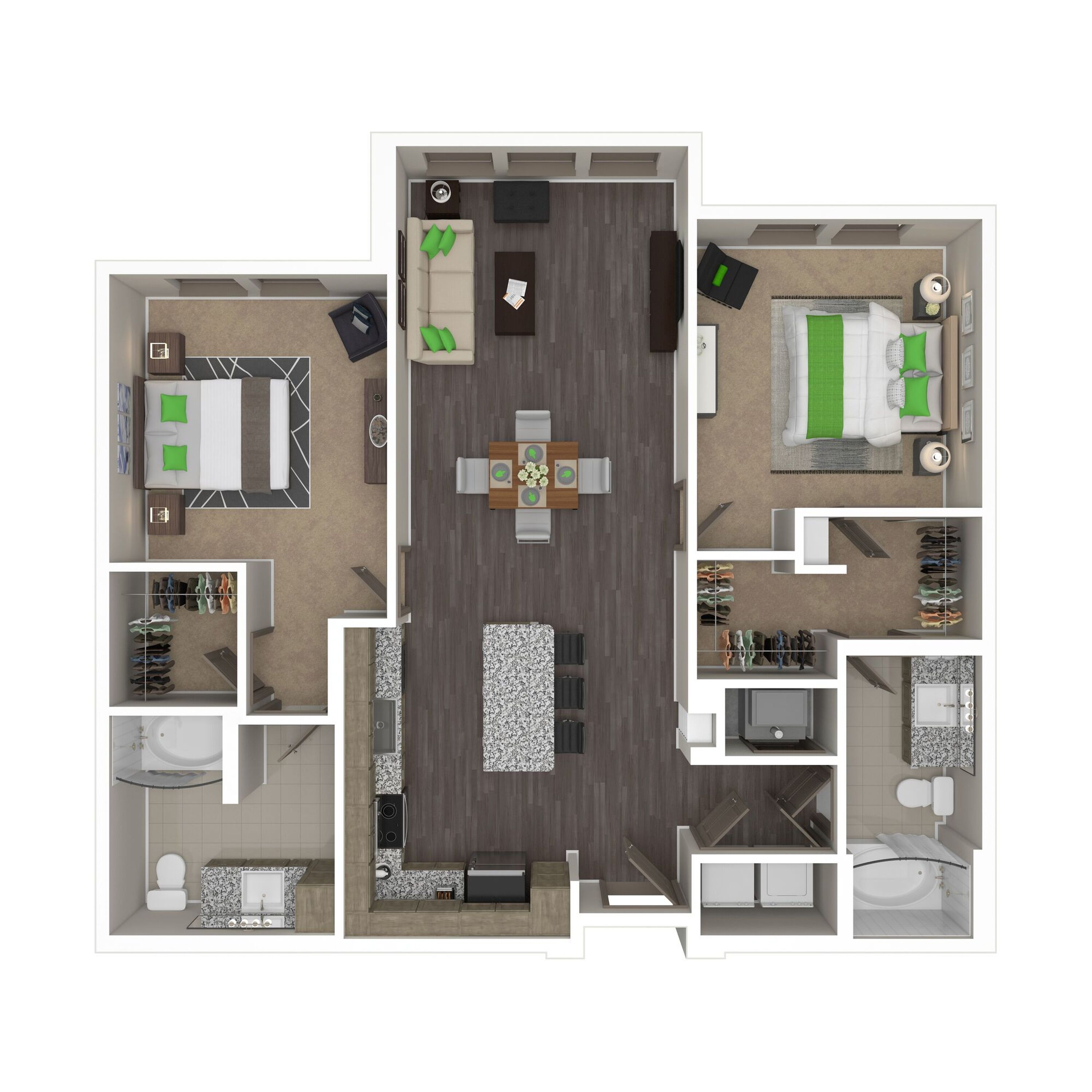 The Hartigan floor plan
