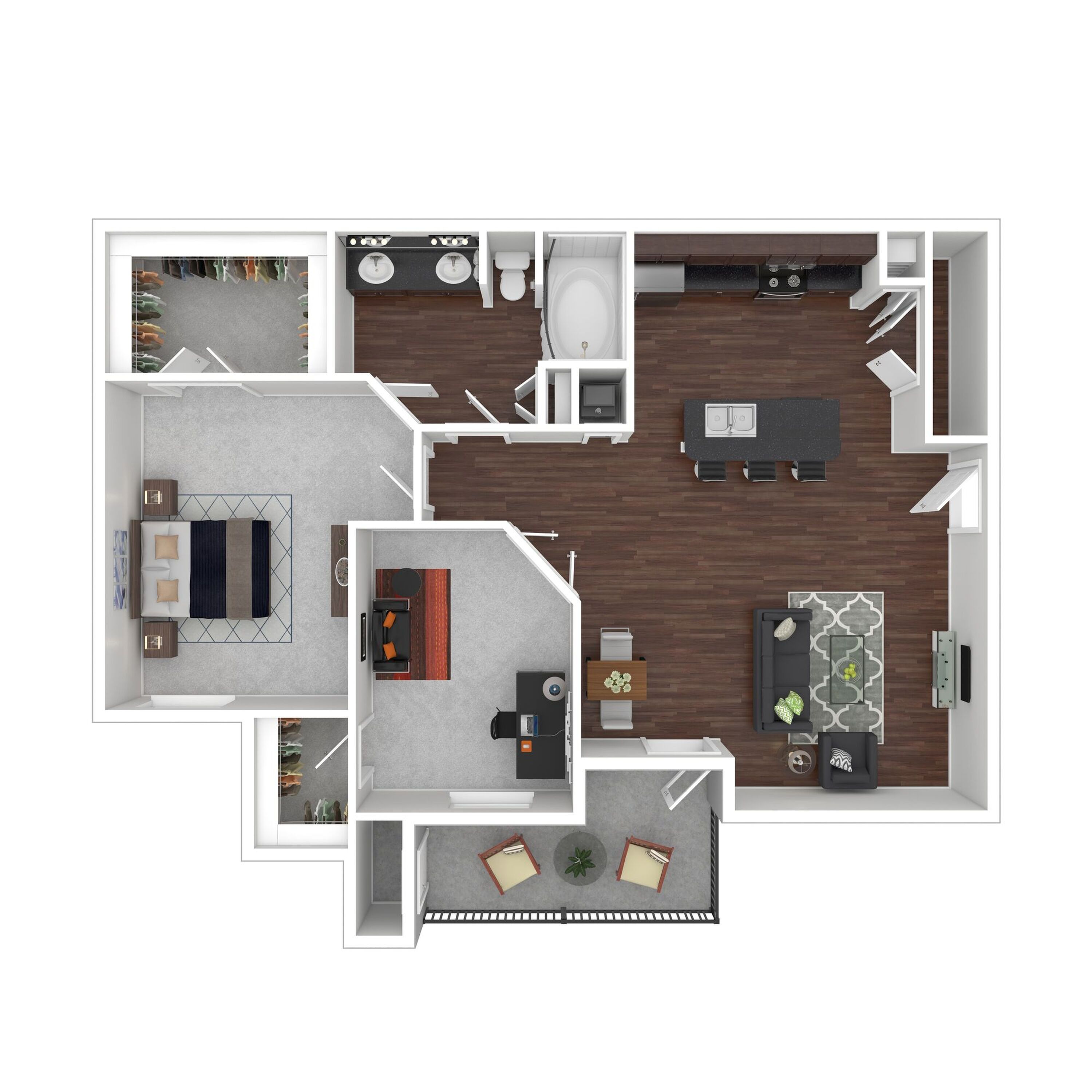 A2 floor plan