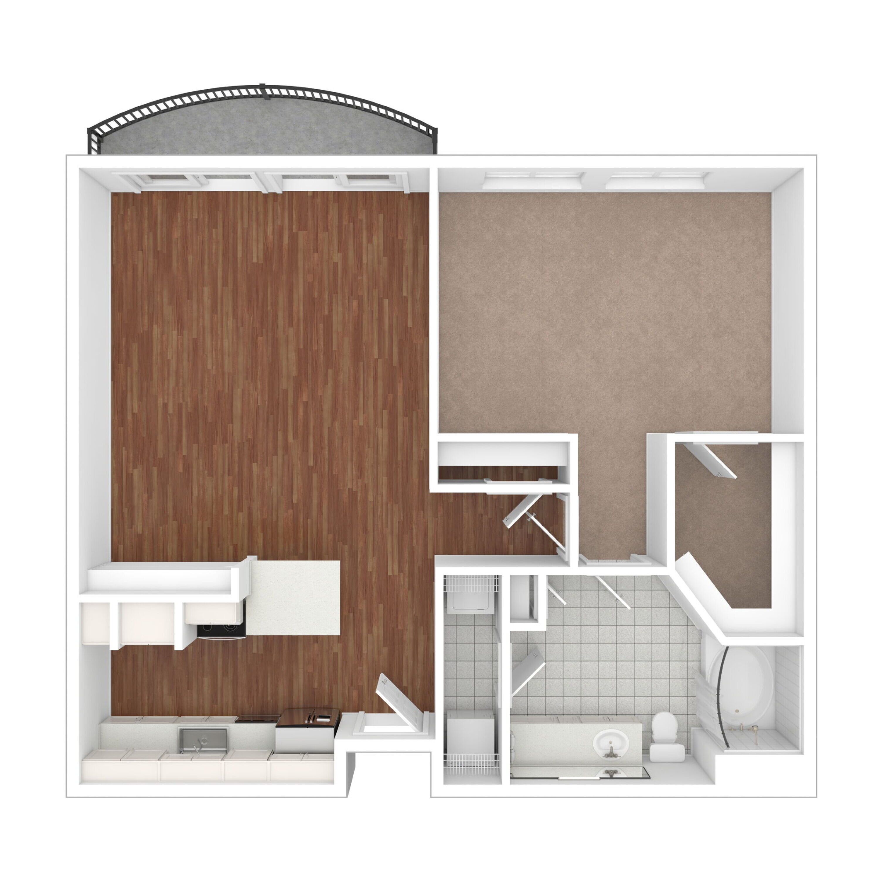 A2 floor plan