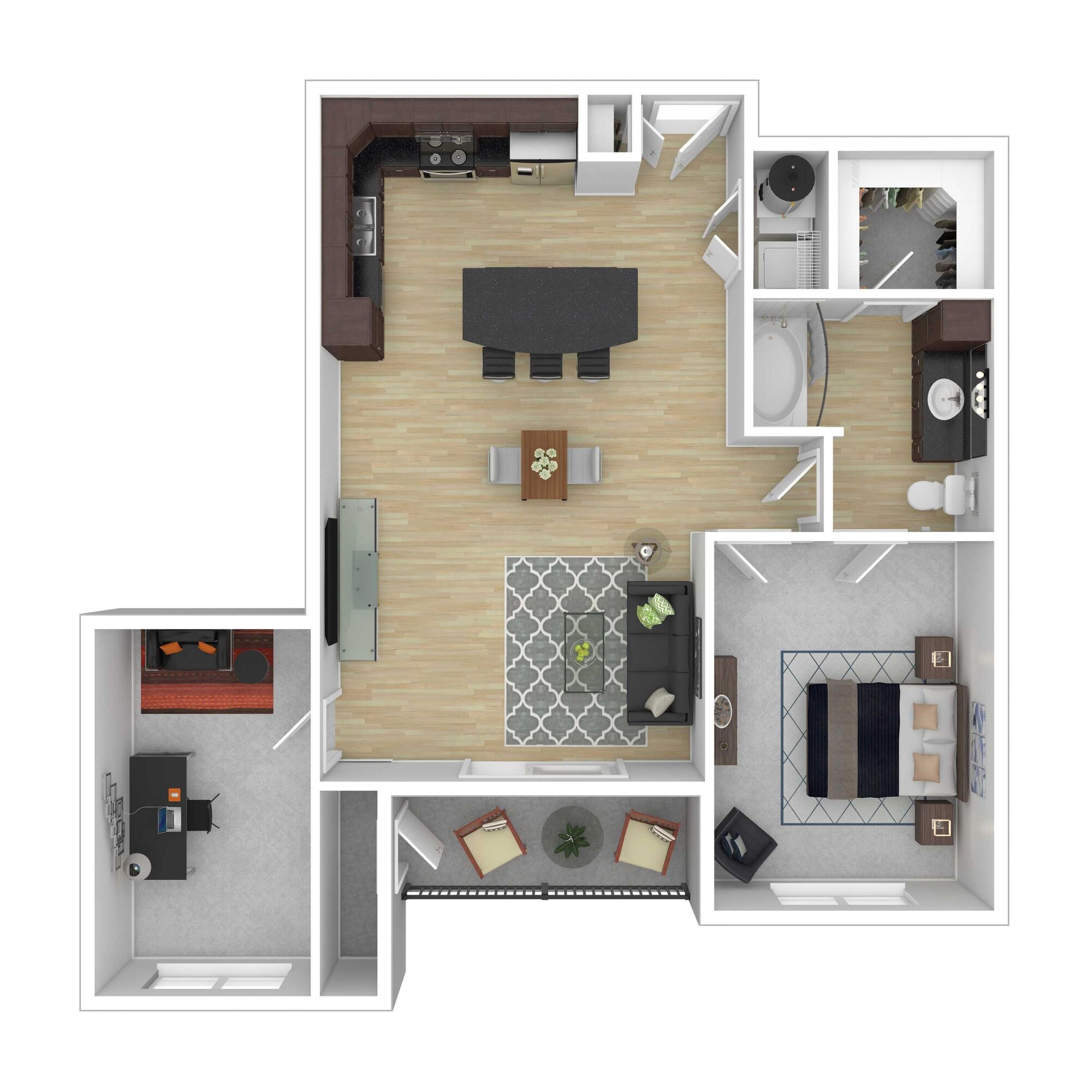 B2 floor plan