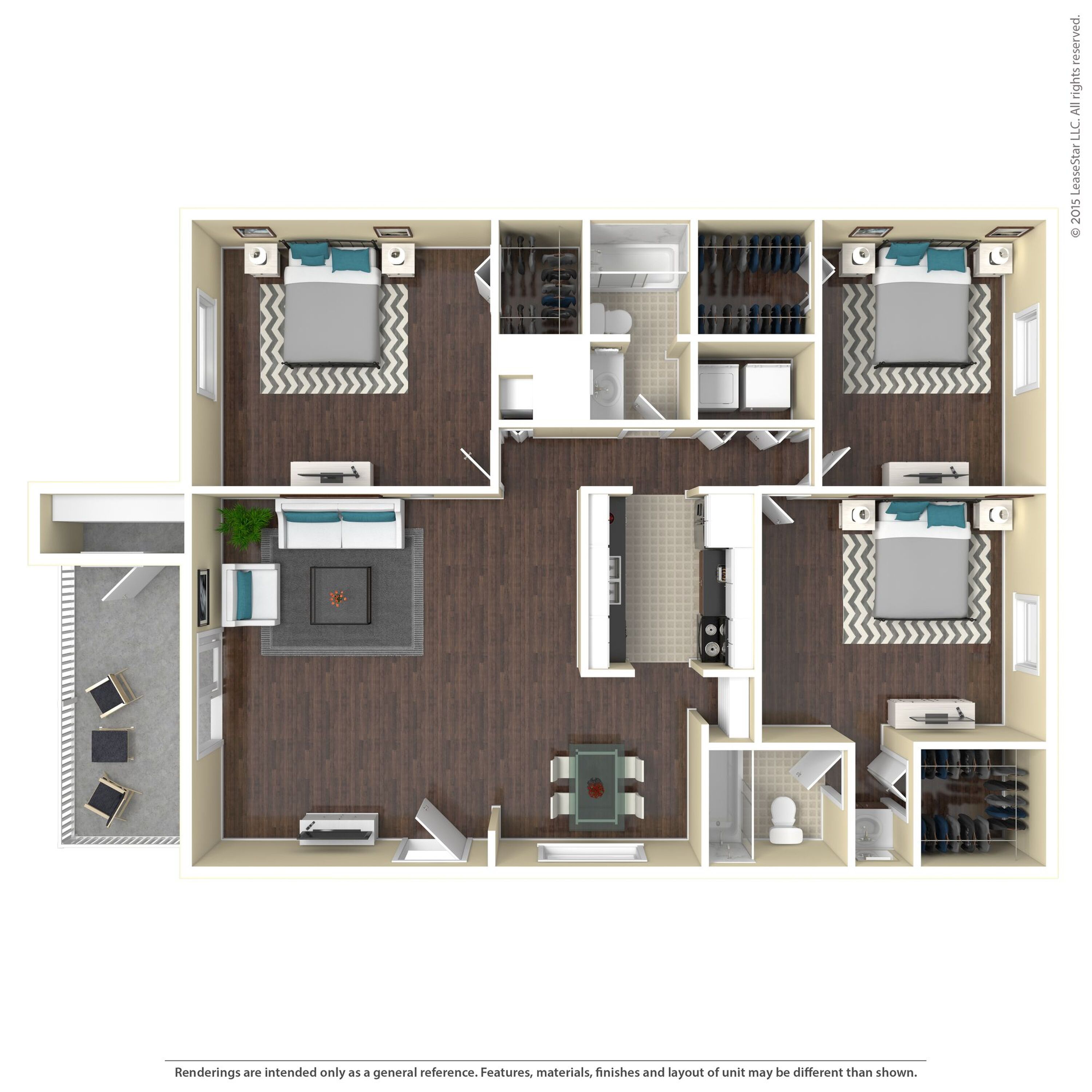 C1, C1P, C1F, C1G floor plan