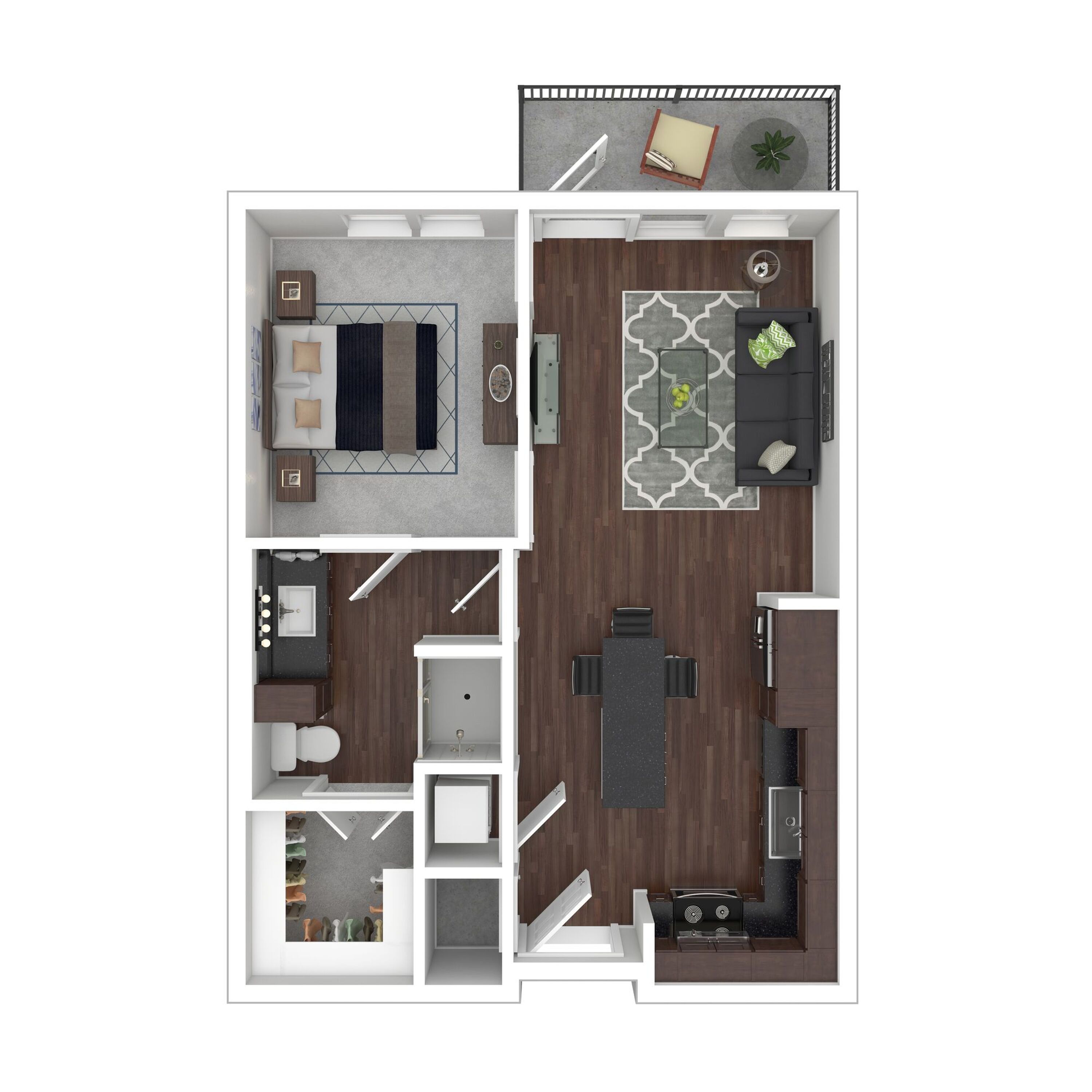 A2 floor plan