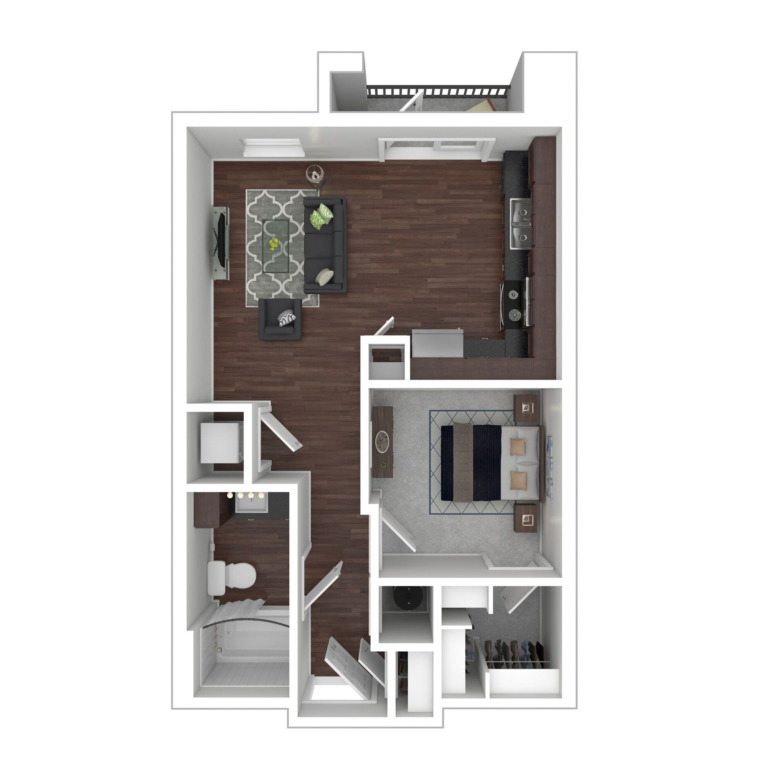E1 District floor plan