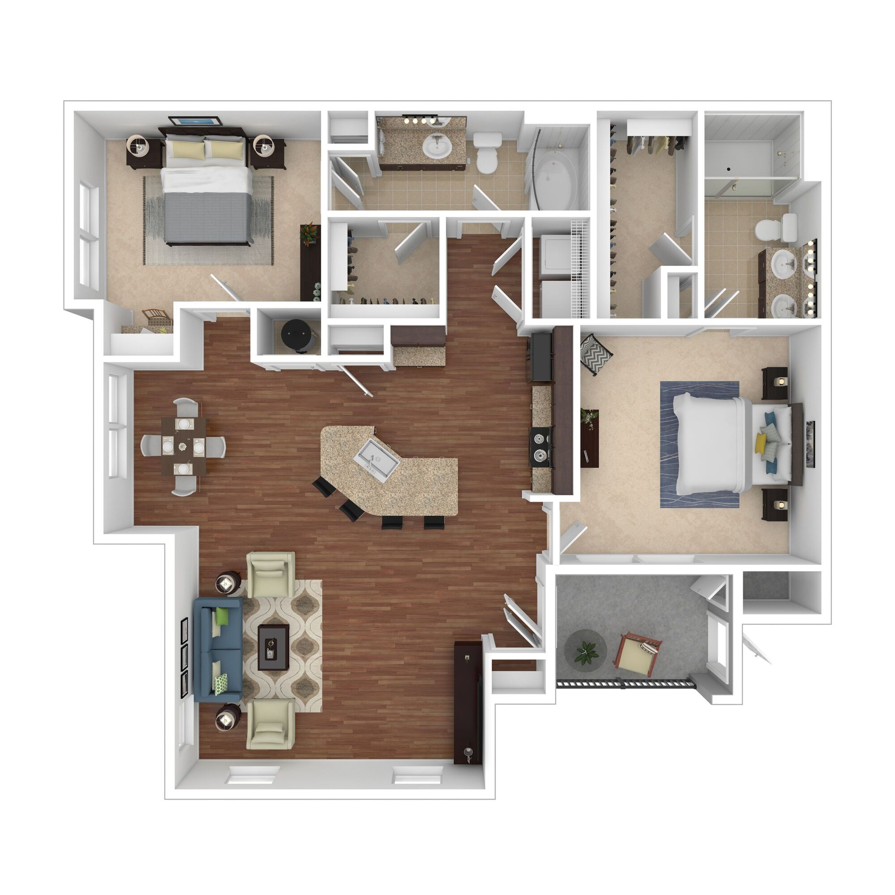 St. John - B2 floor plan