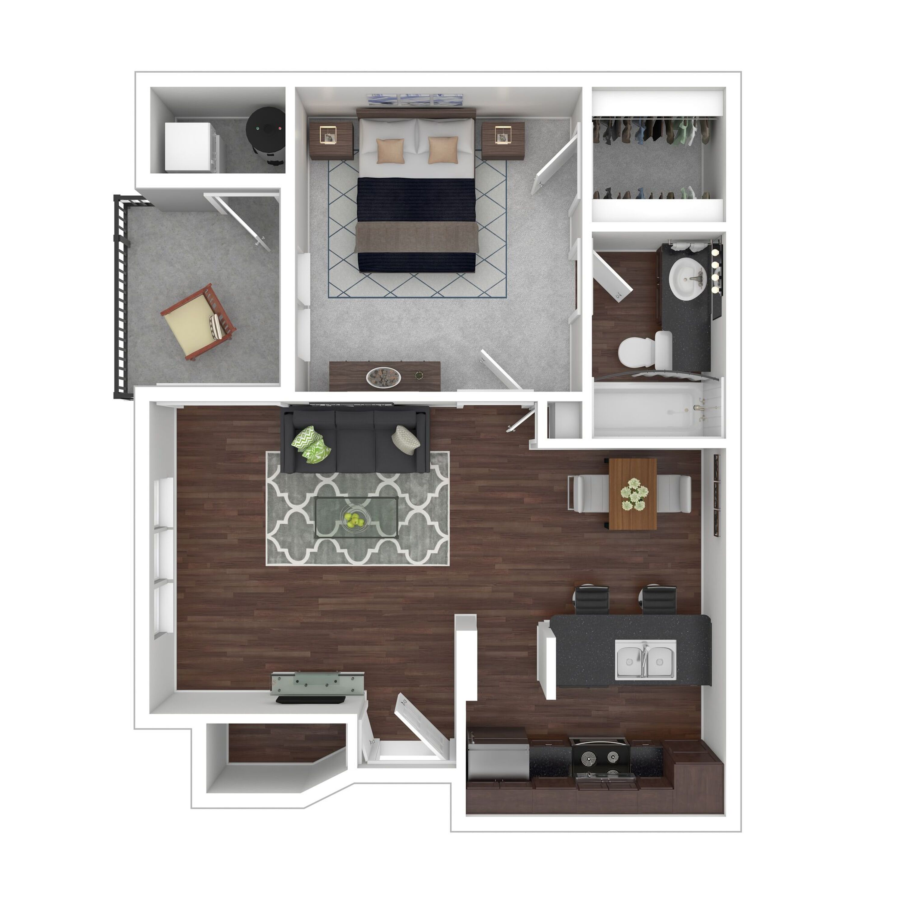 A2 floor plan
