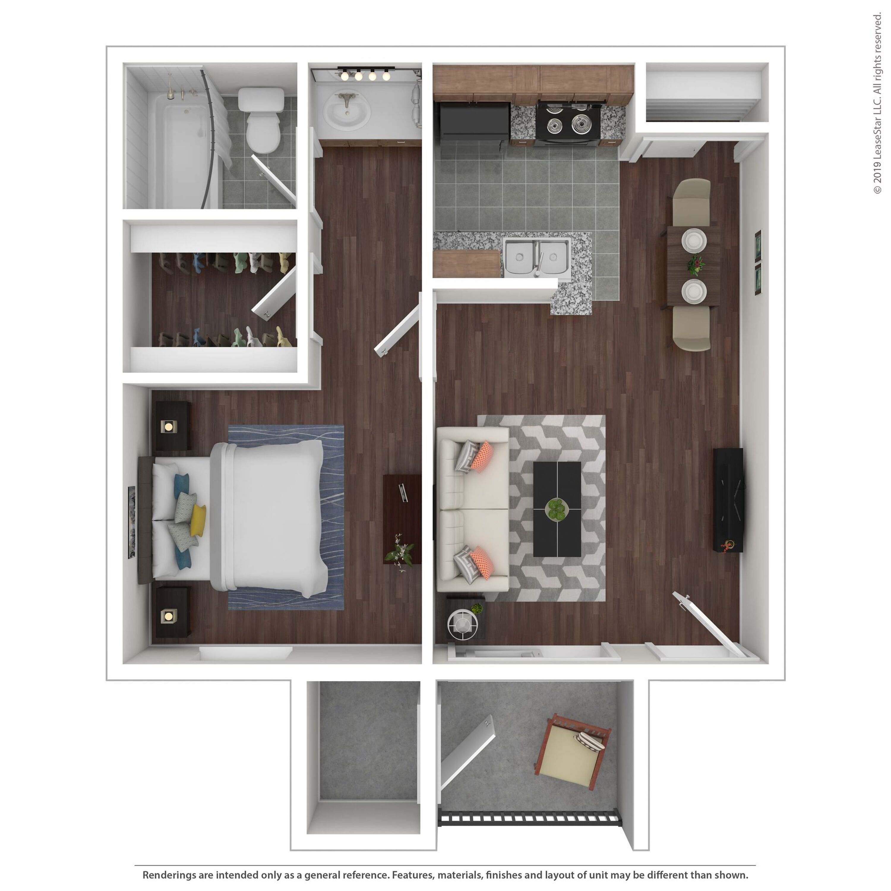 A2 floor plan