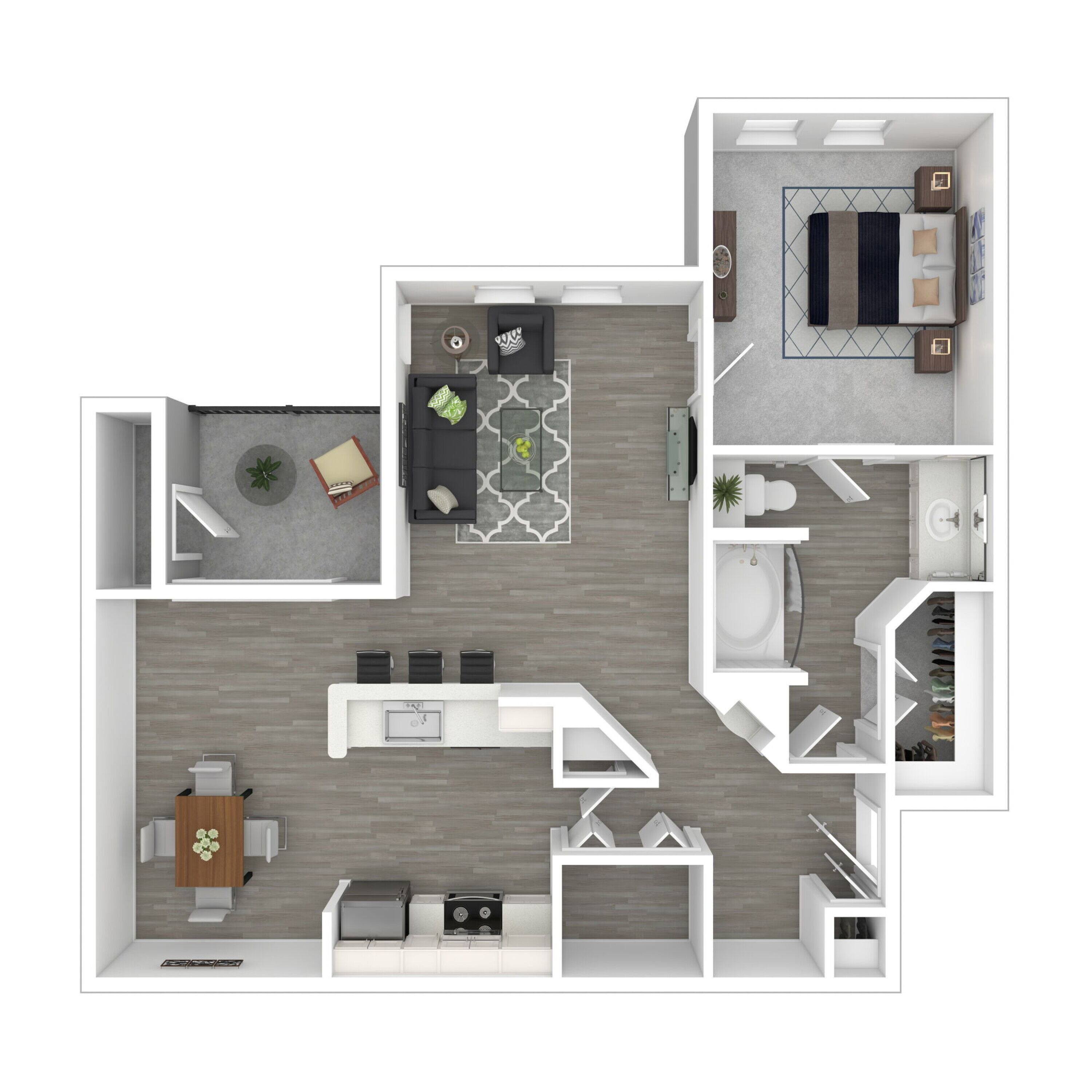 A6 floor plan