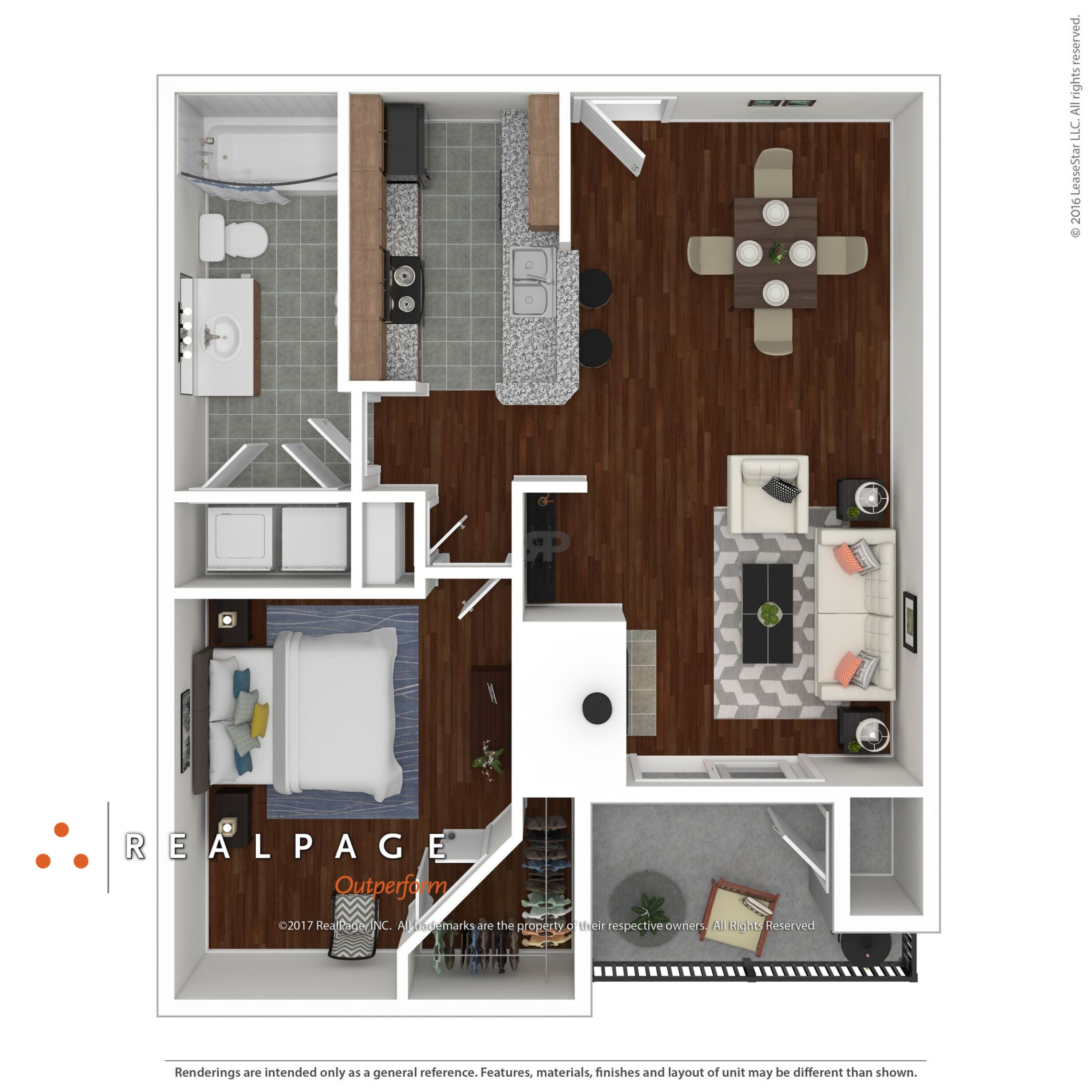 A1 floor plan