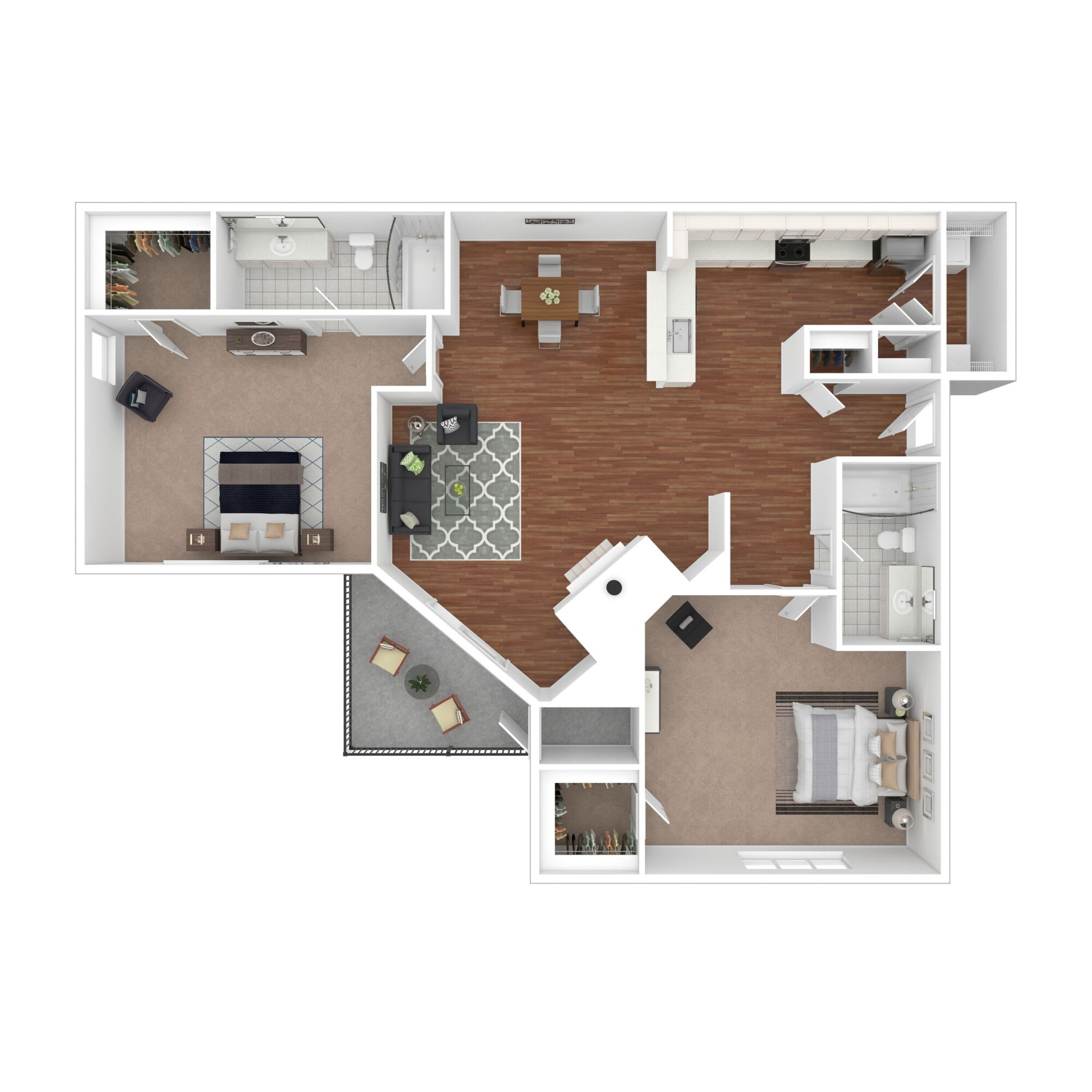B2 floor plan