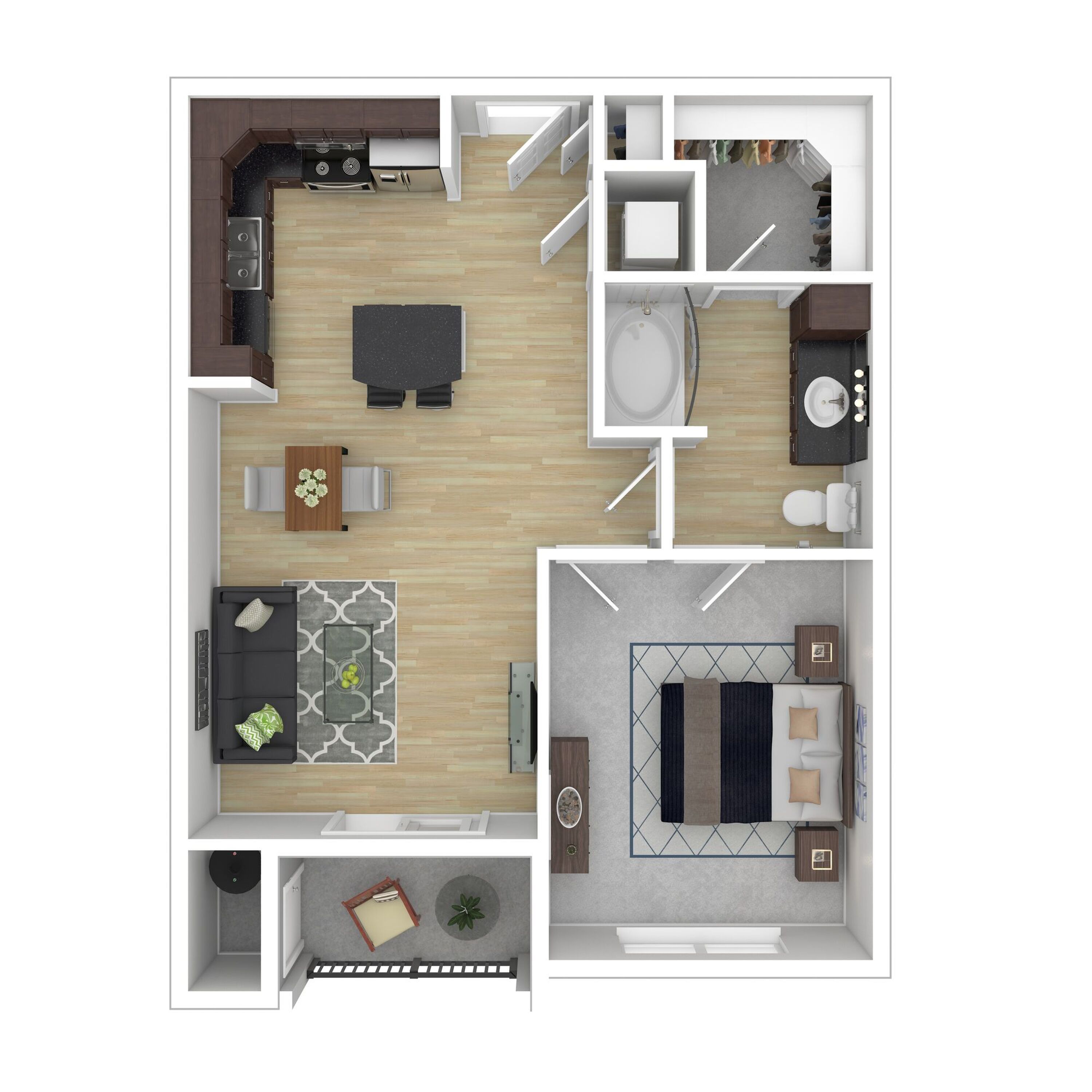A1 floor plan