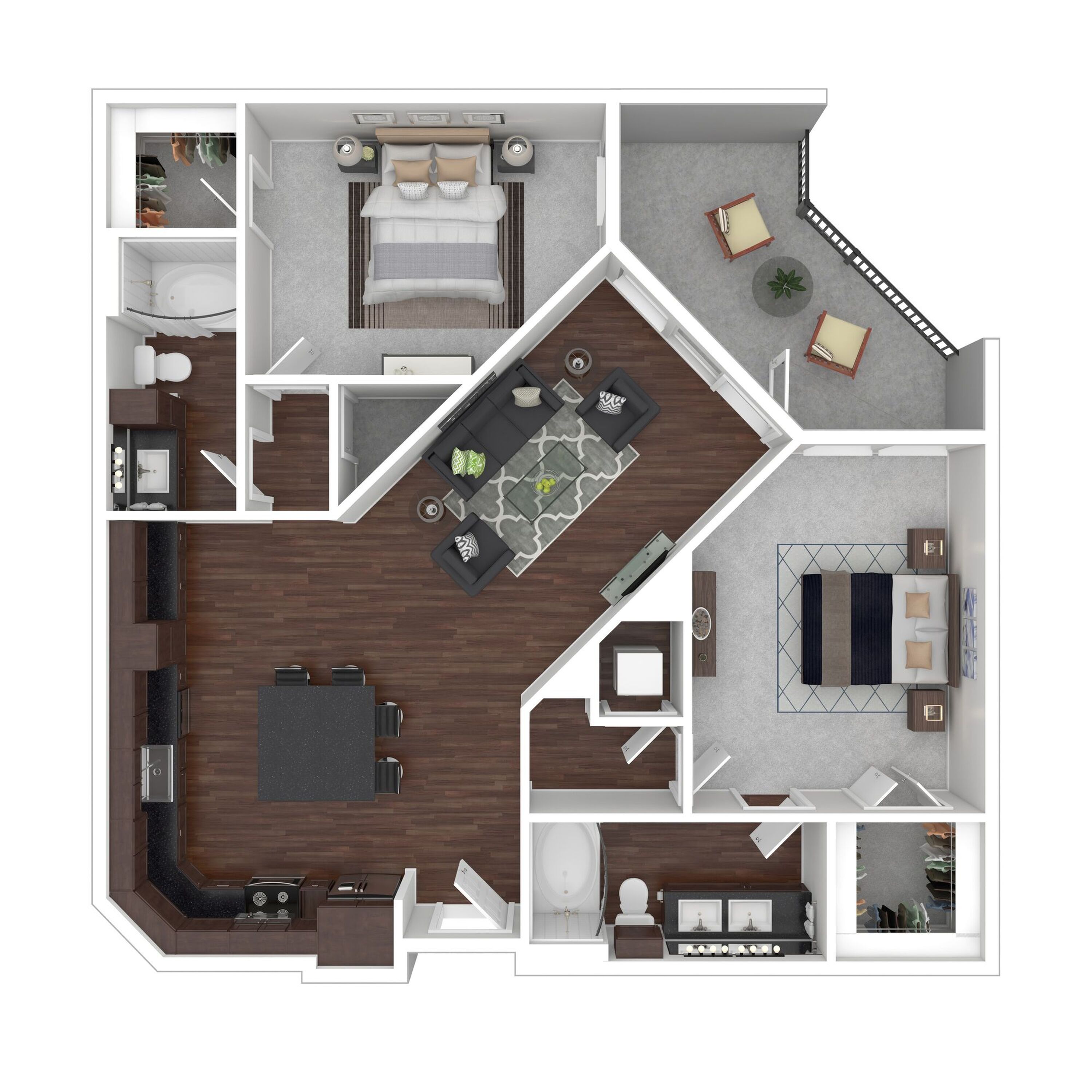 B2 floor plan