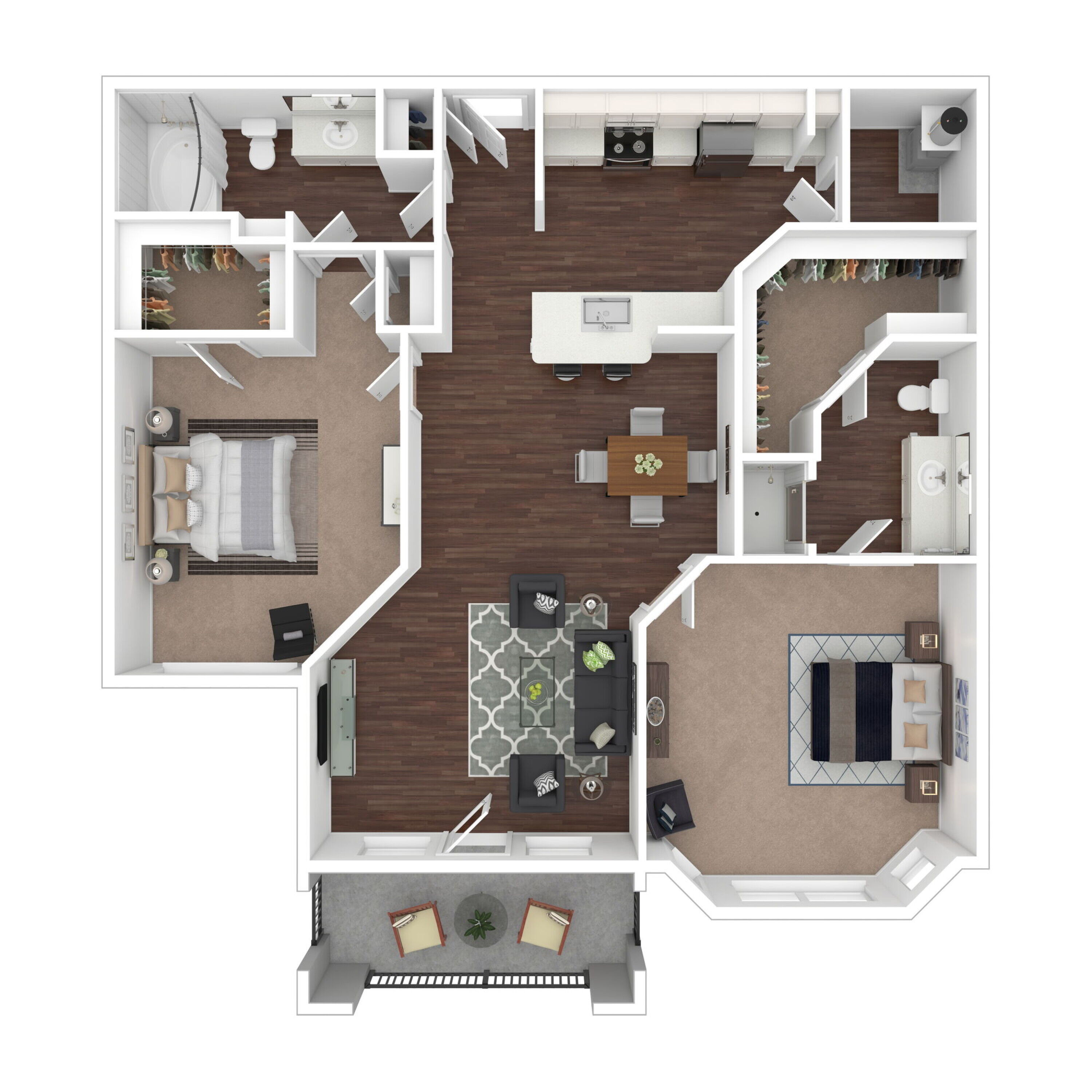 B2 floor plan
