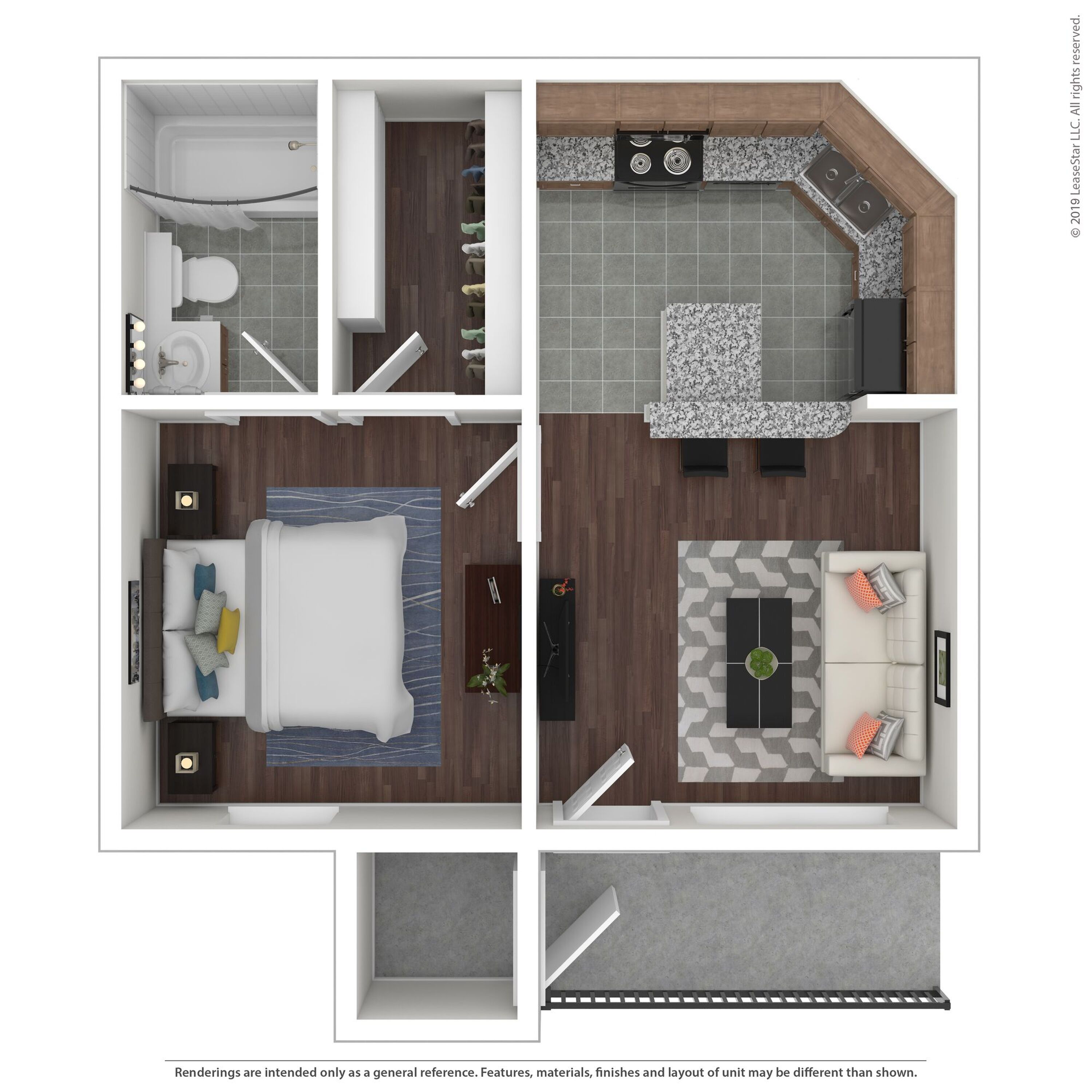 A1 floor plan