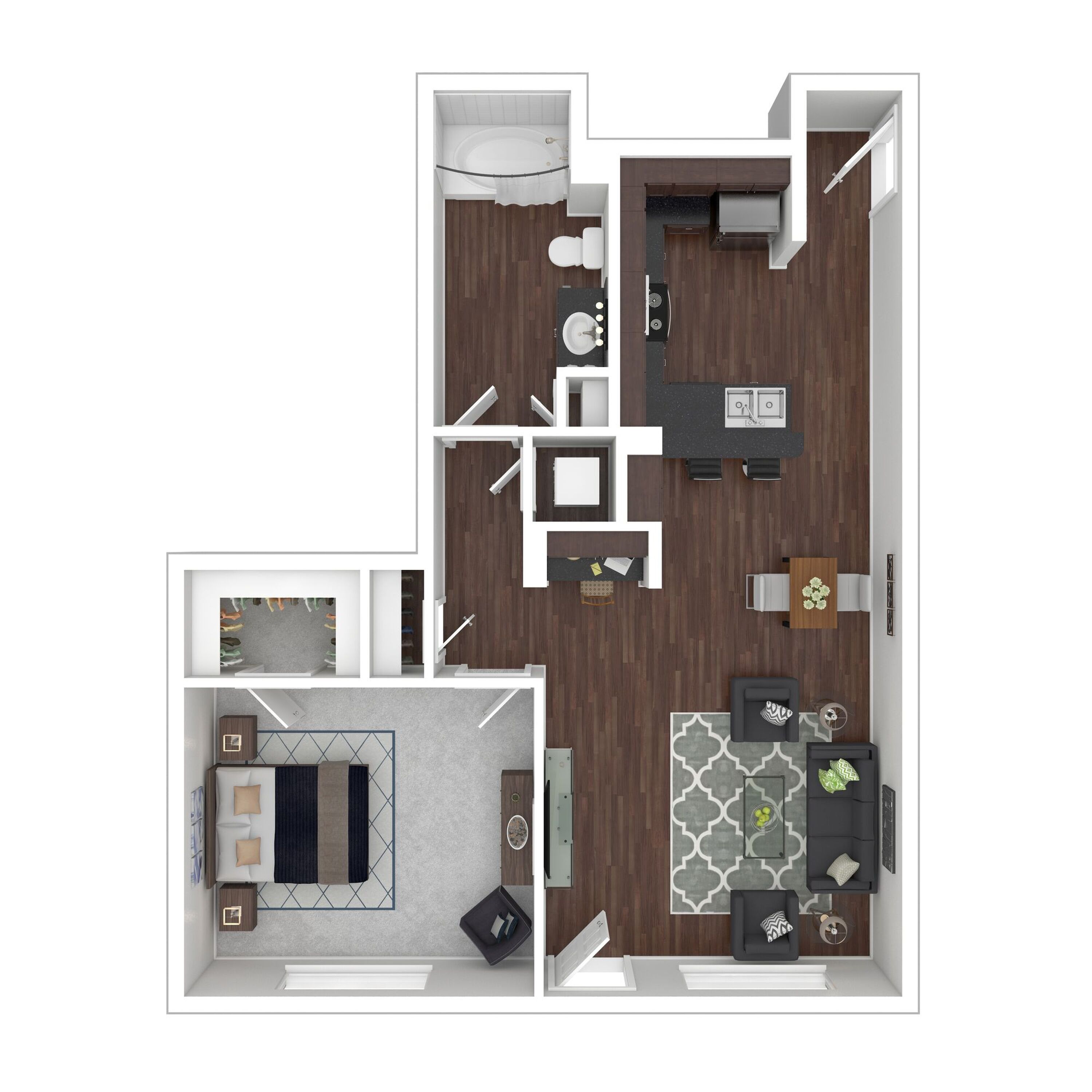 A1 floor plan