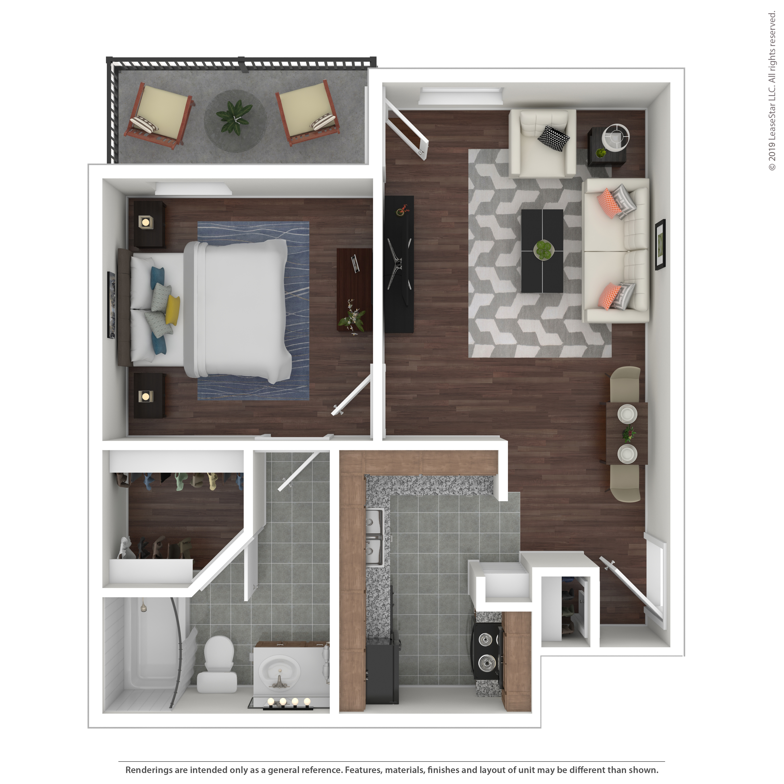 A1 floor plan