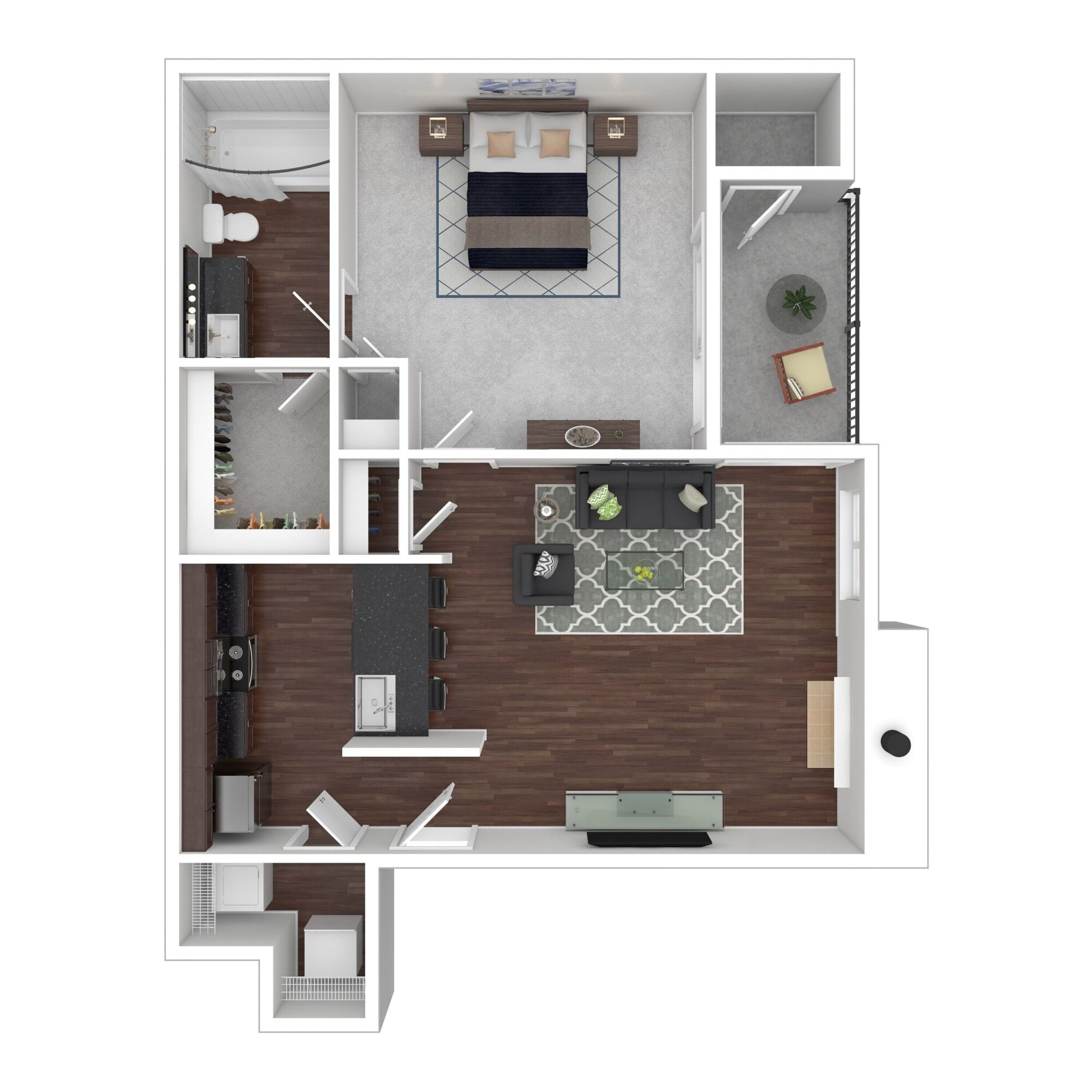 A1 floor plan