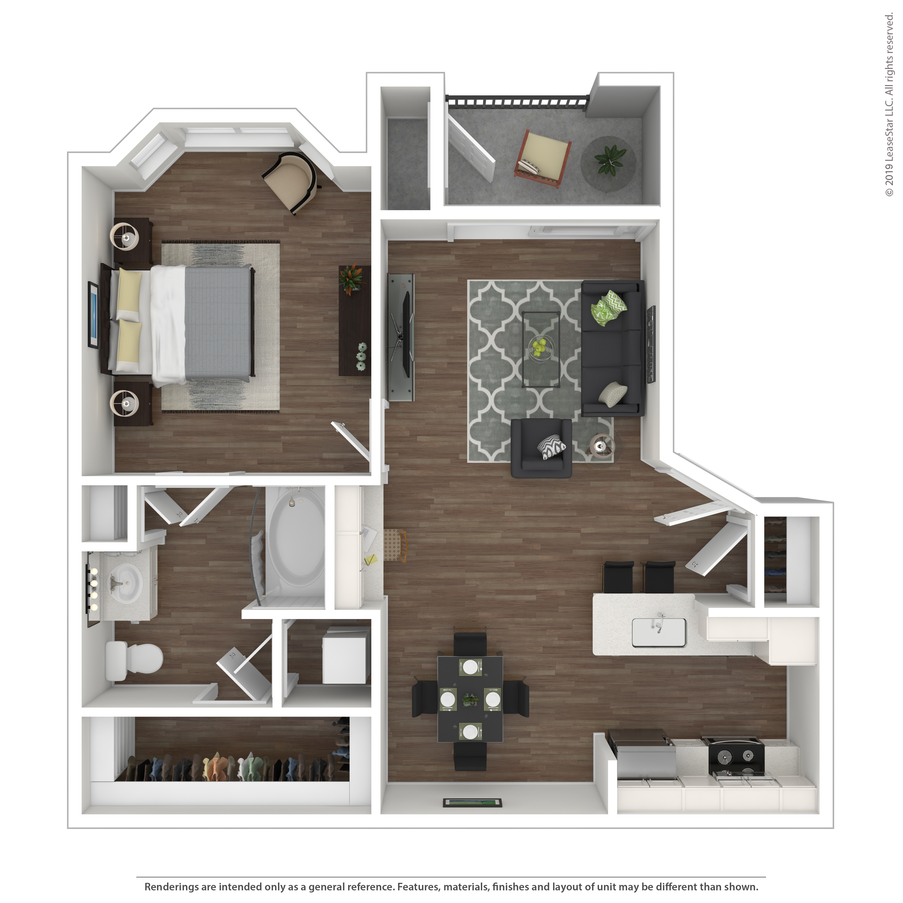 A1 floor plan