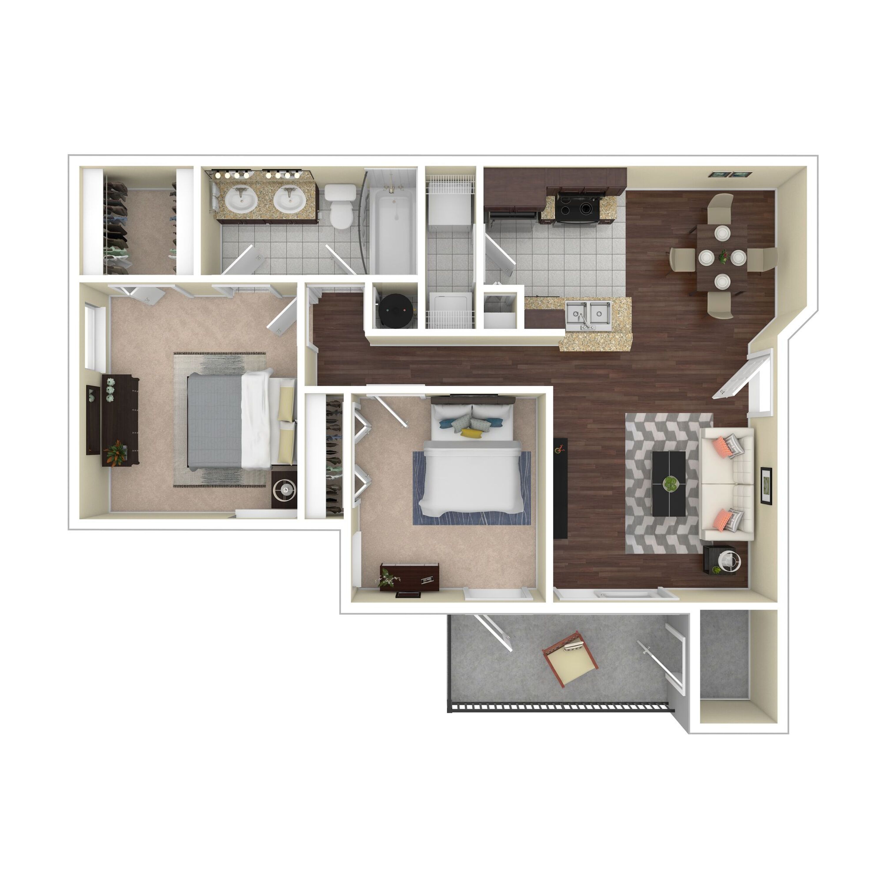 Outrigger floor plan