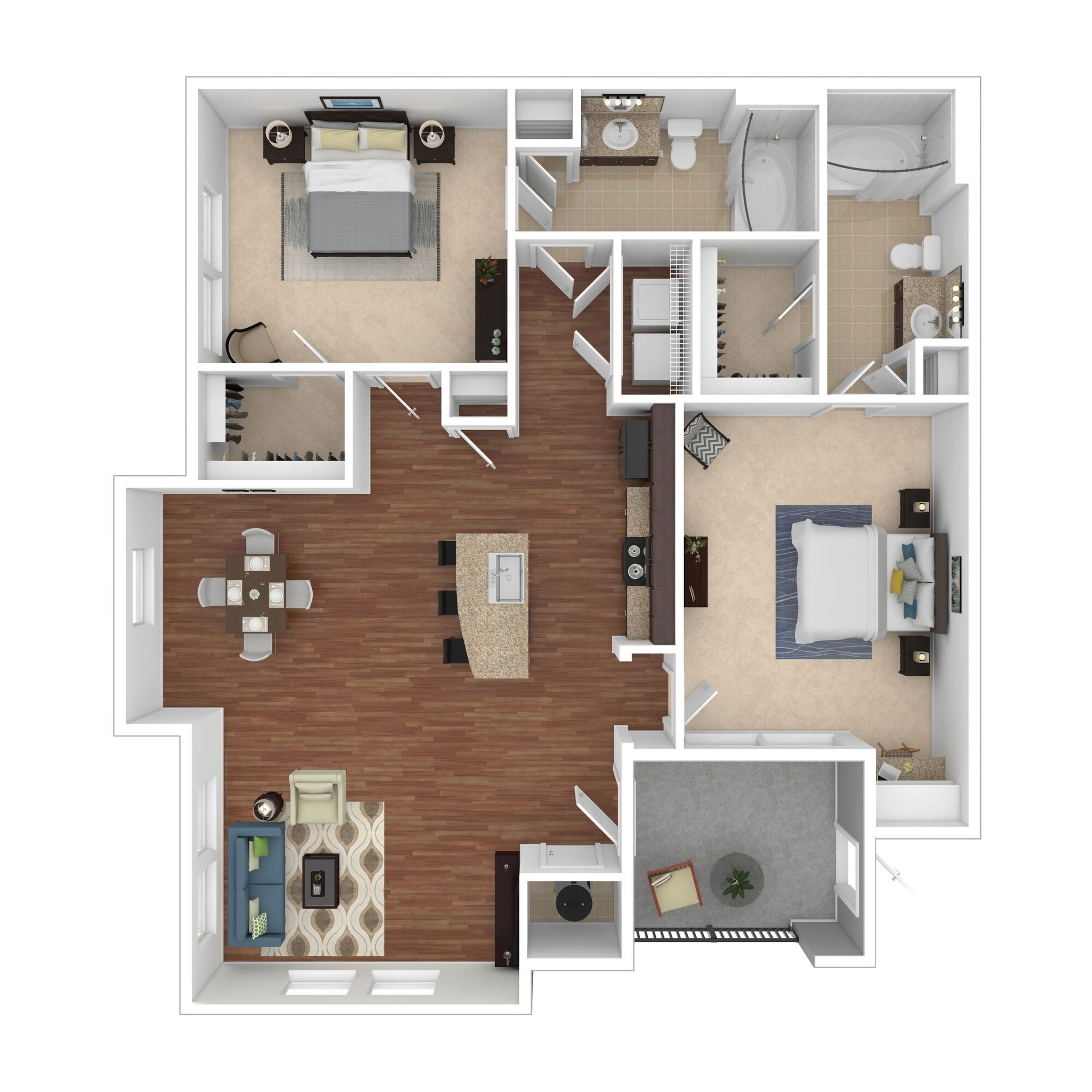 Gemini - B1 floor plan