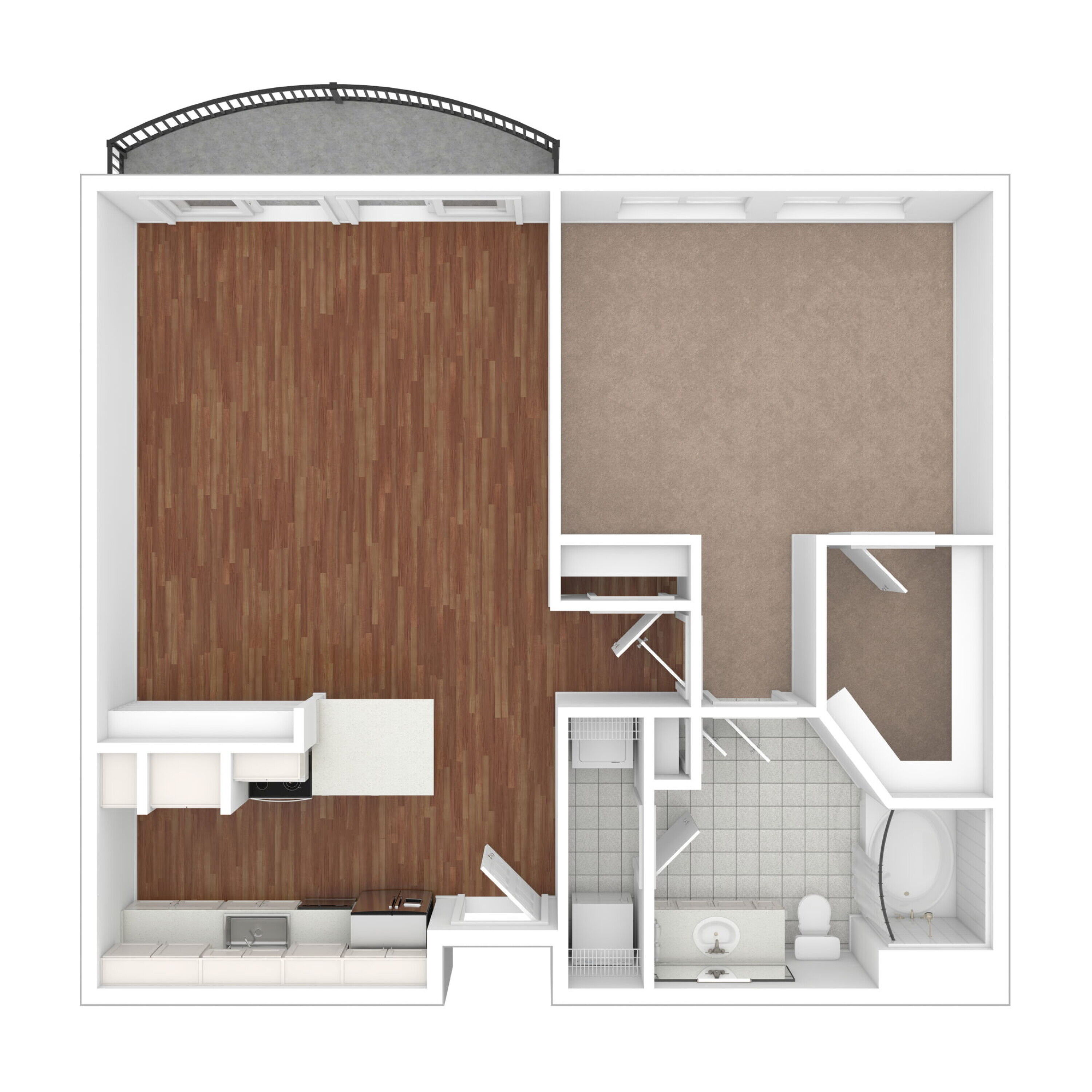 A1 floor plan