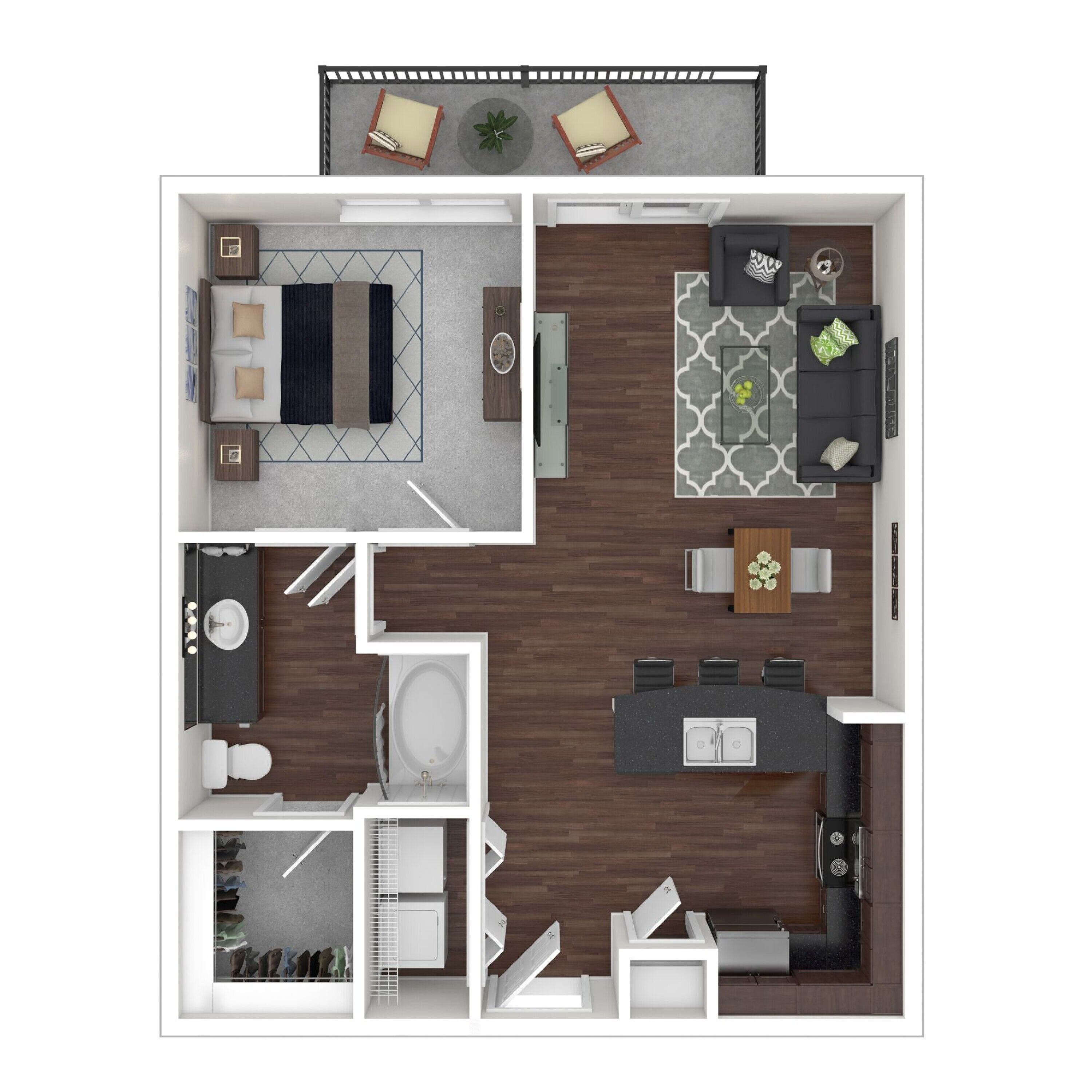 A1 floor plan