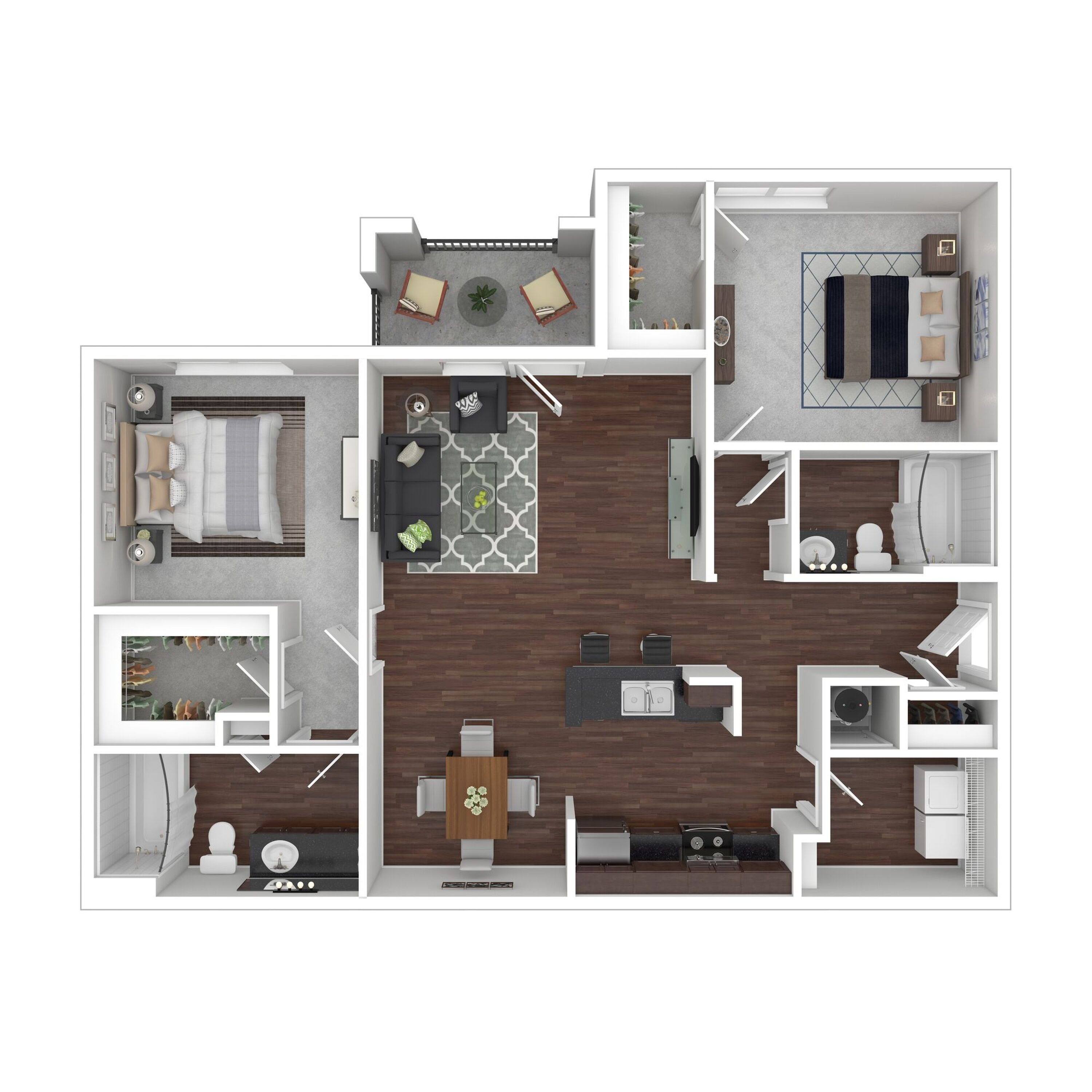 B2 floor plan