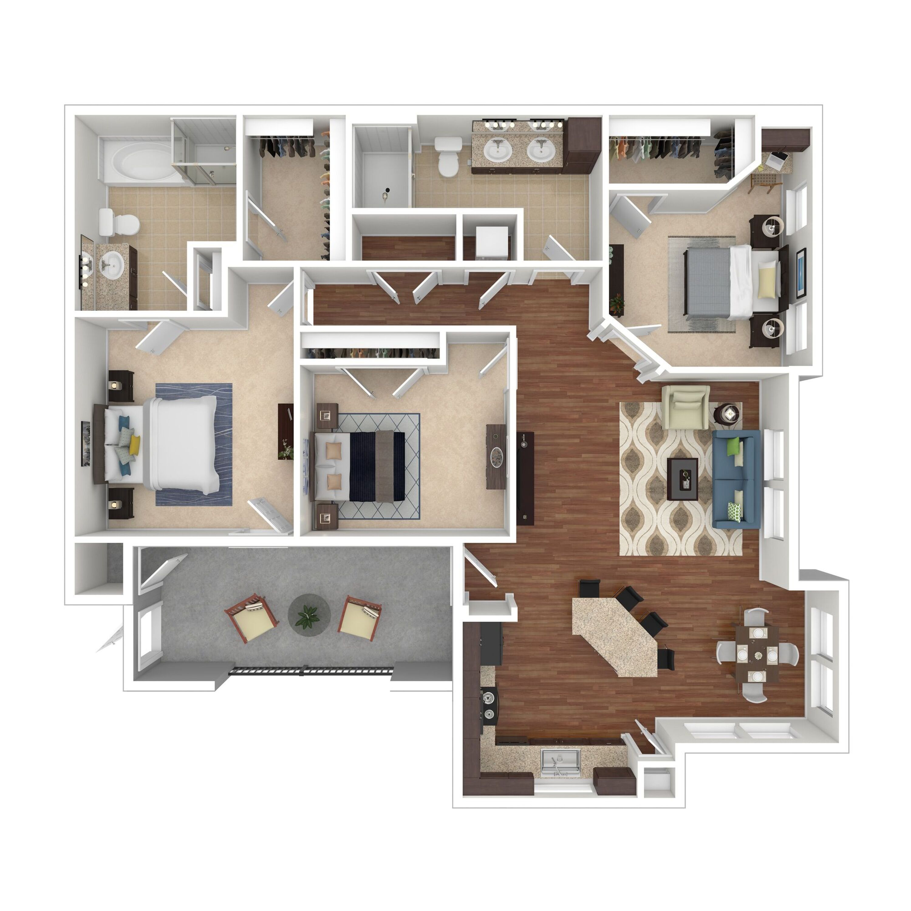 Centennial - C1 floor plan