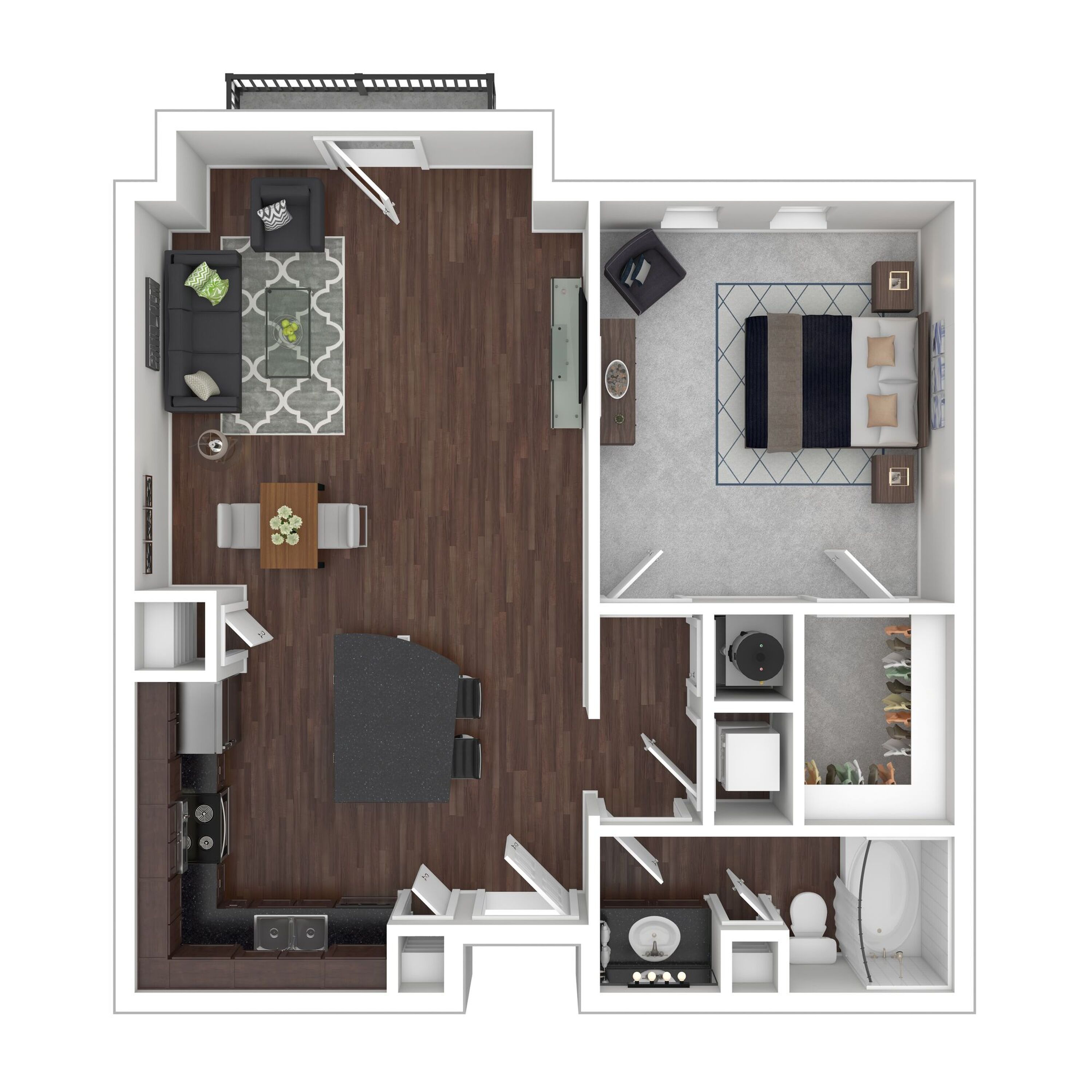 A2 floor plan