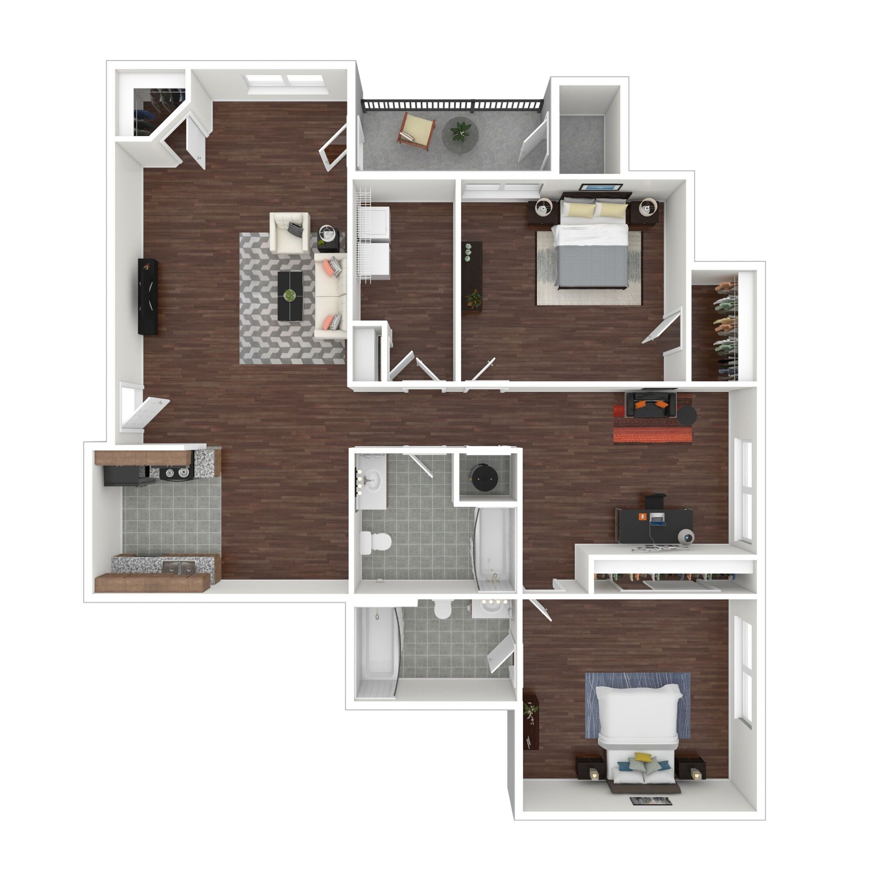 B2 floor plan