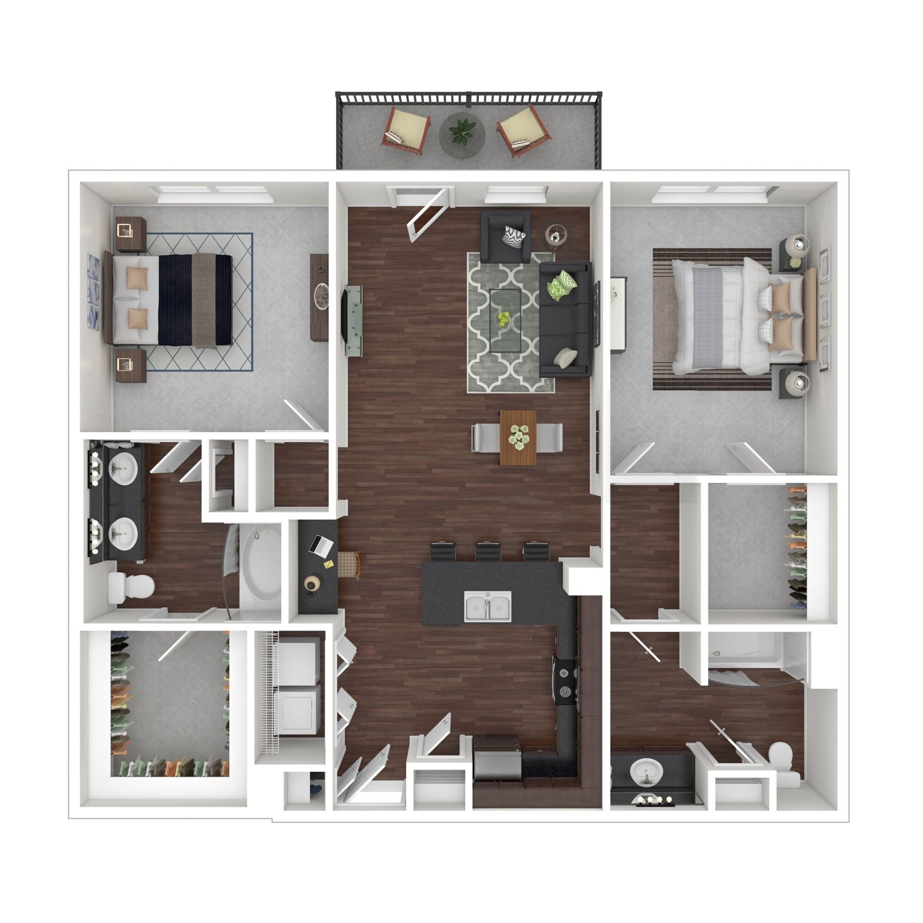 B2 floor plan