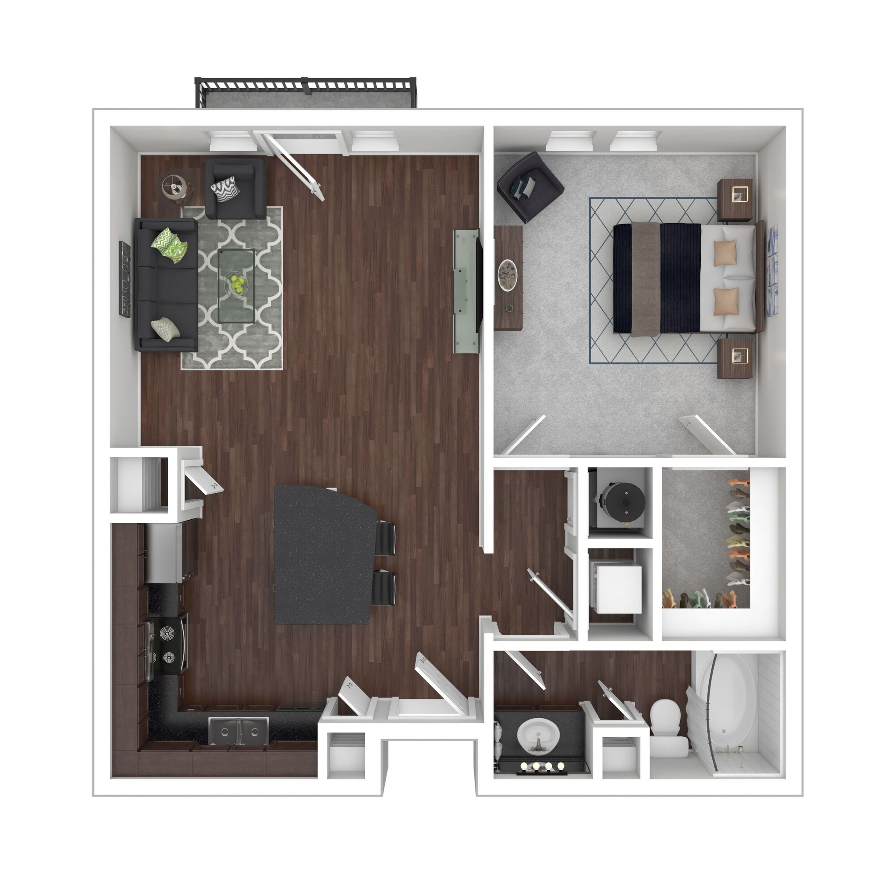 A1 floor plan