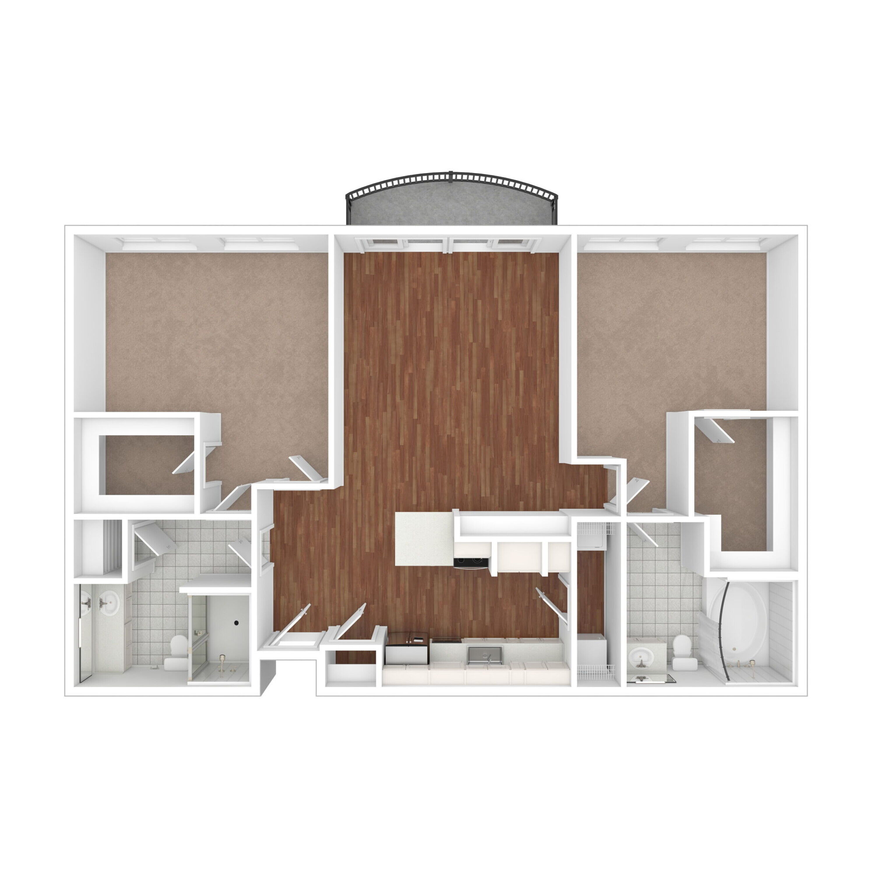B2 floor plan