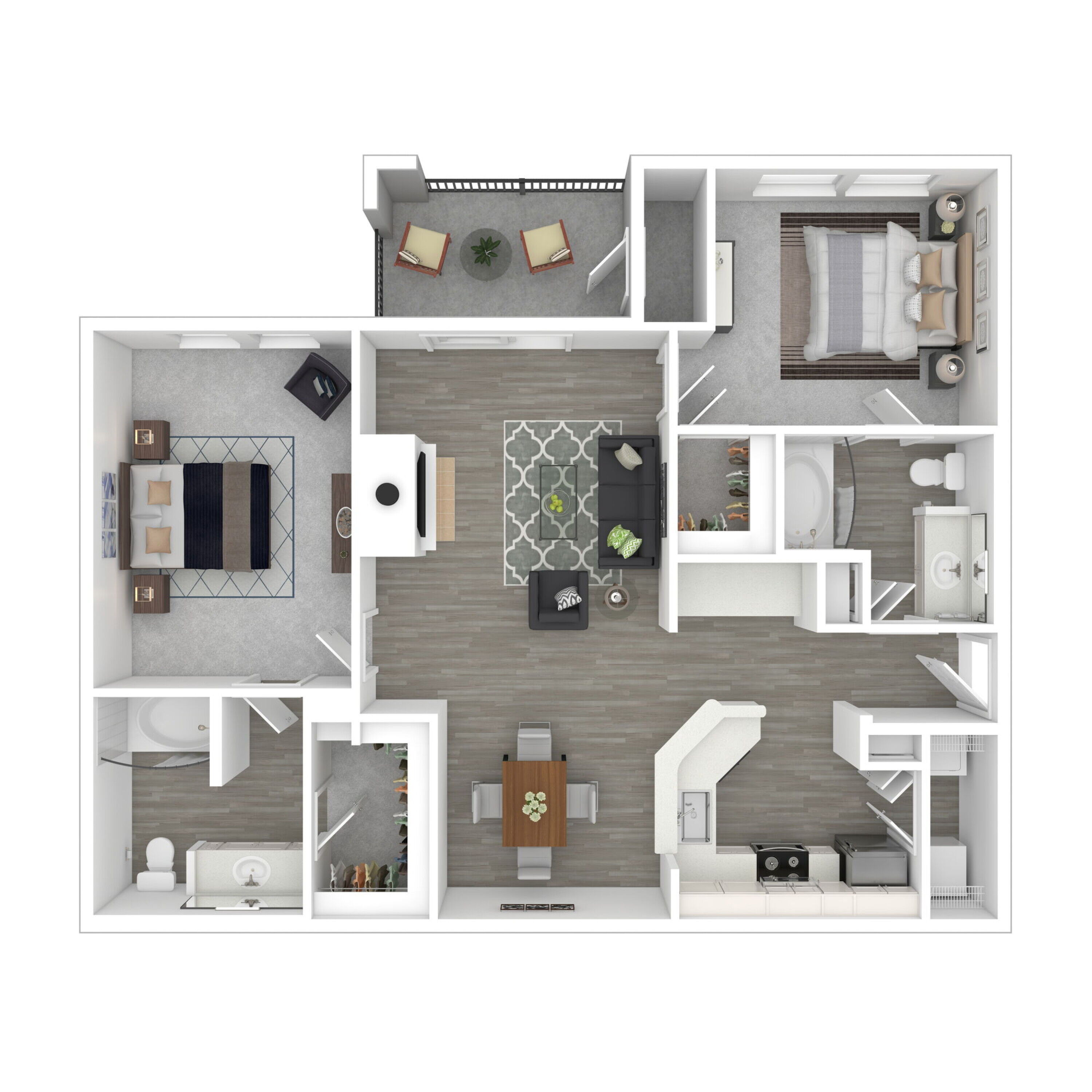 B2 floor plan