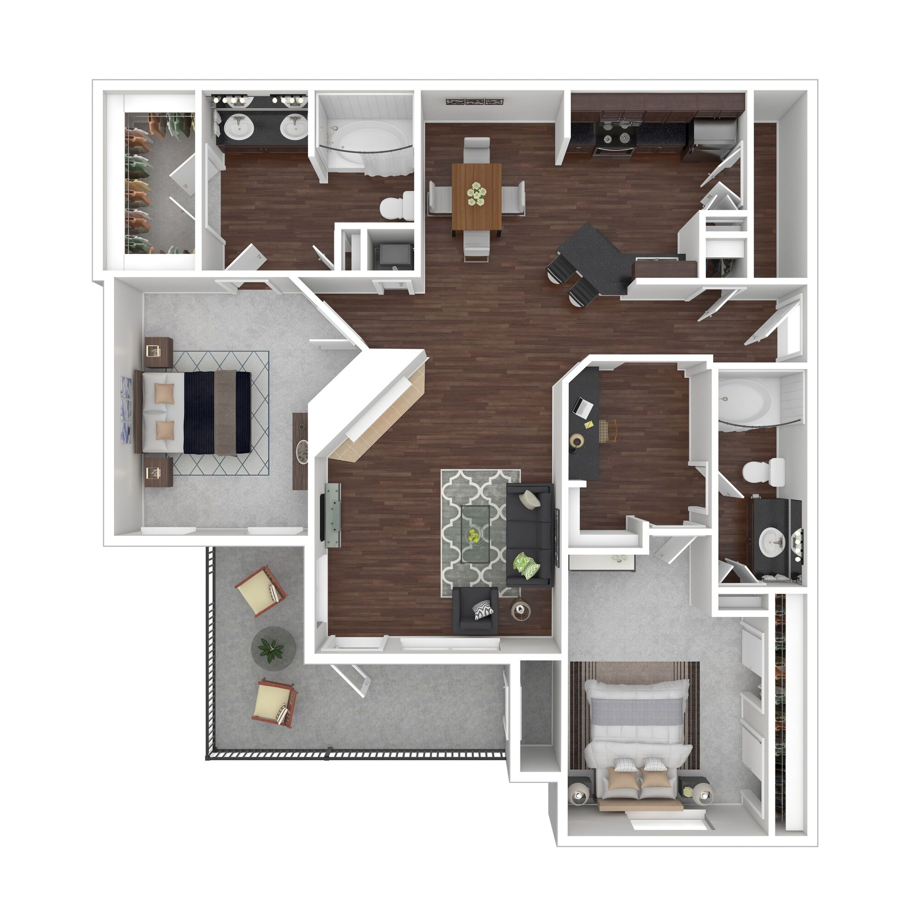 B2 floor plan