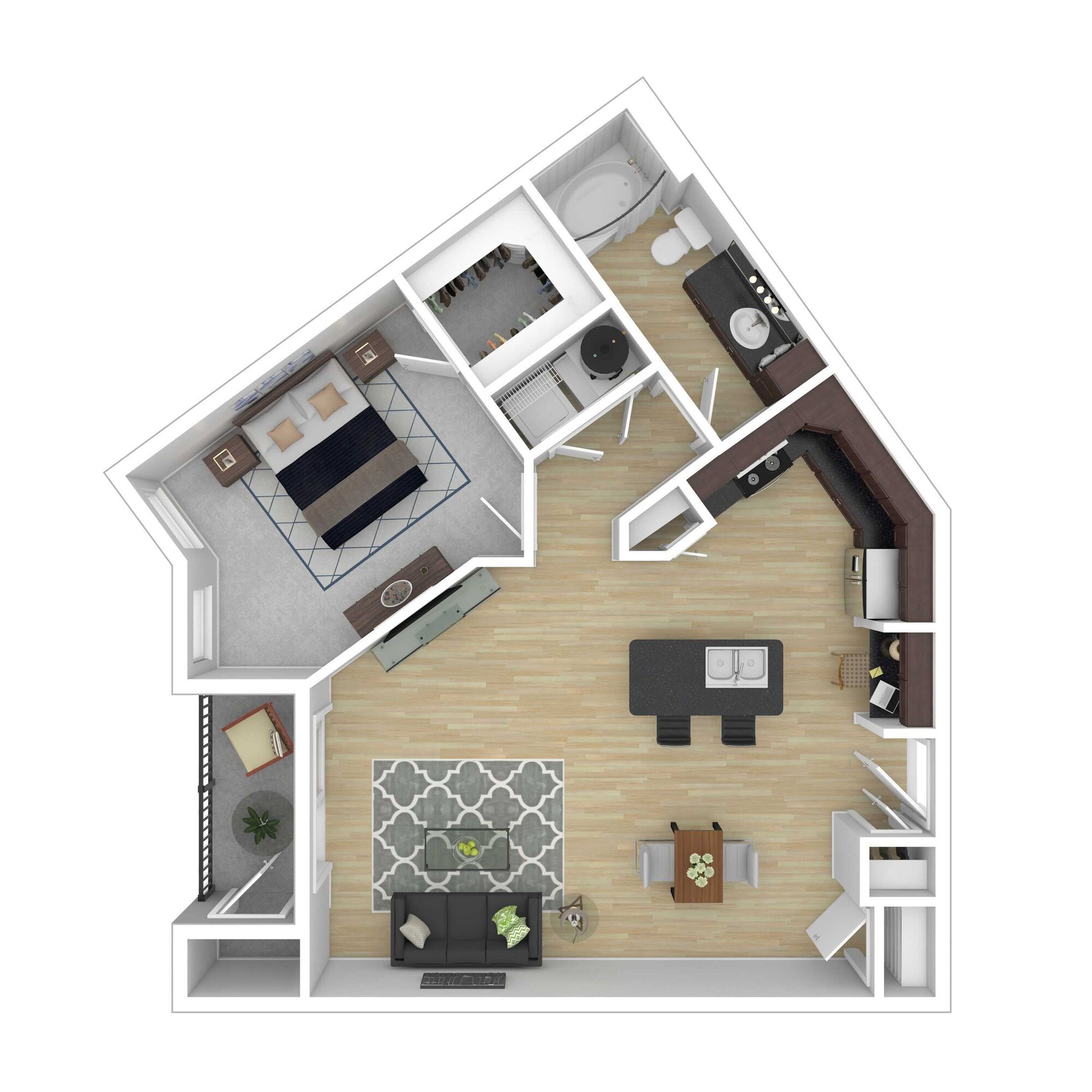 A6 floor plan