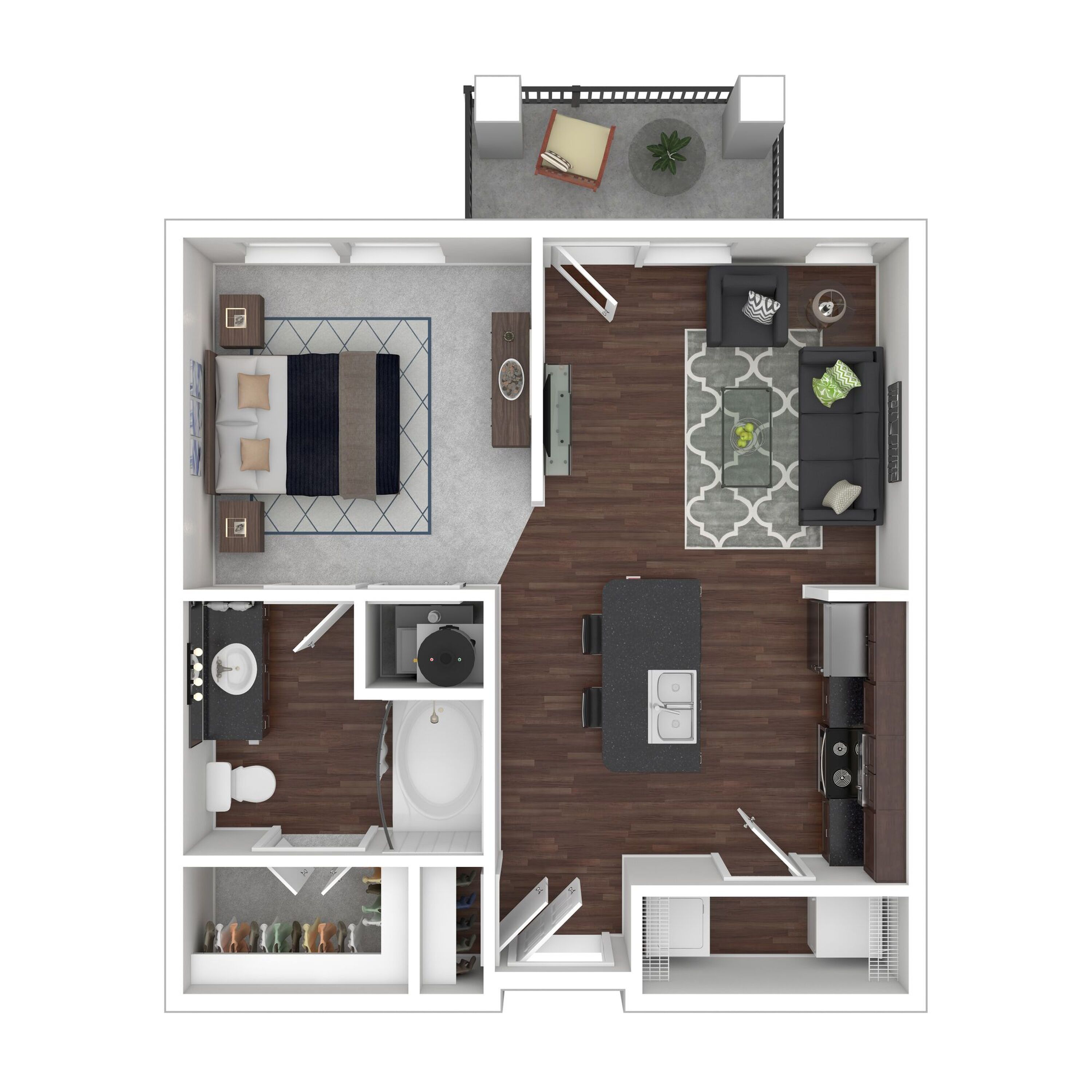 E1 floor plan