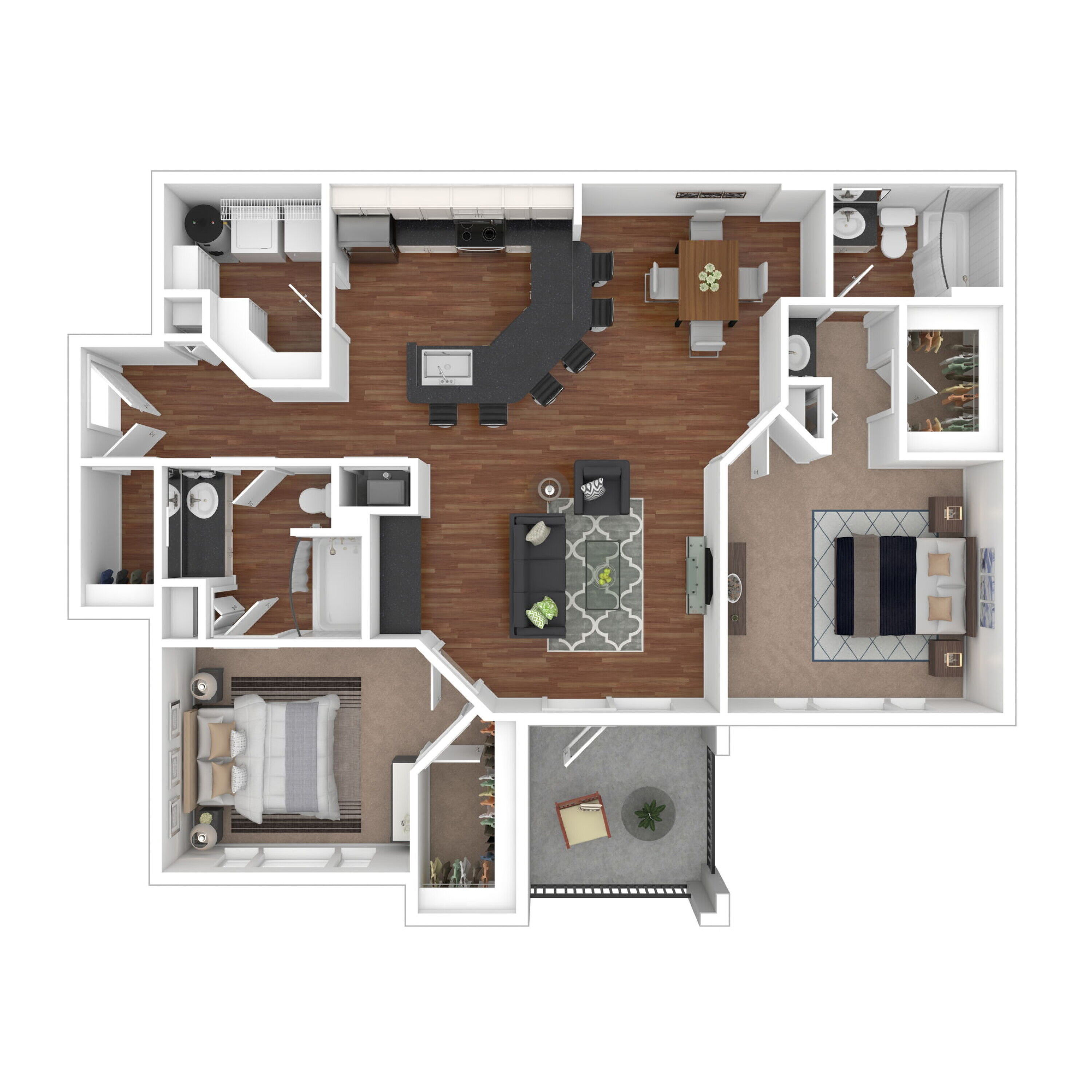 B4 floor plan