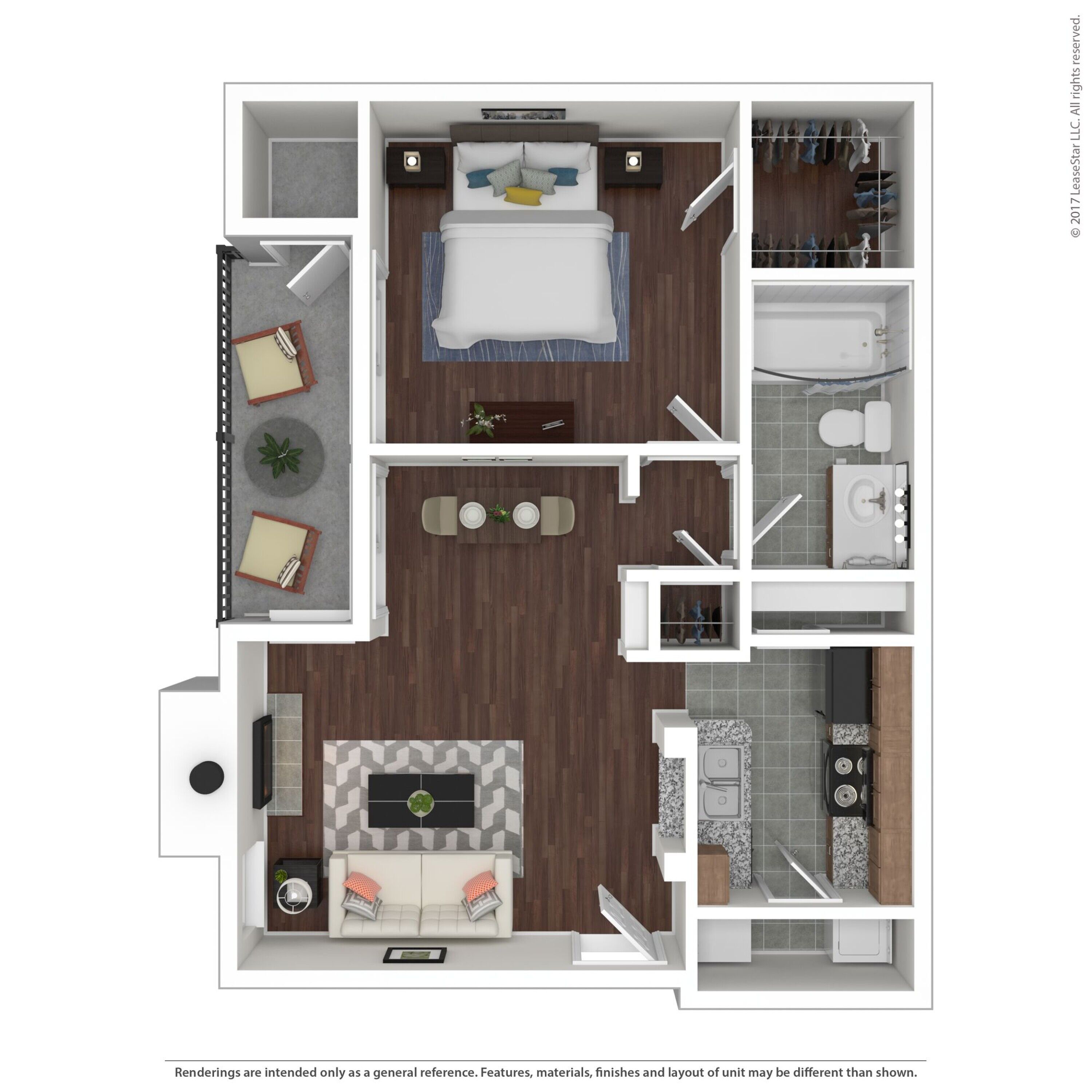 A1 floor plan